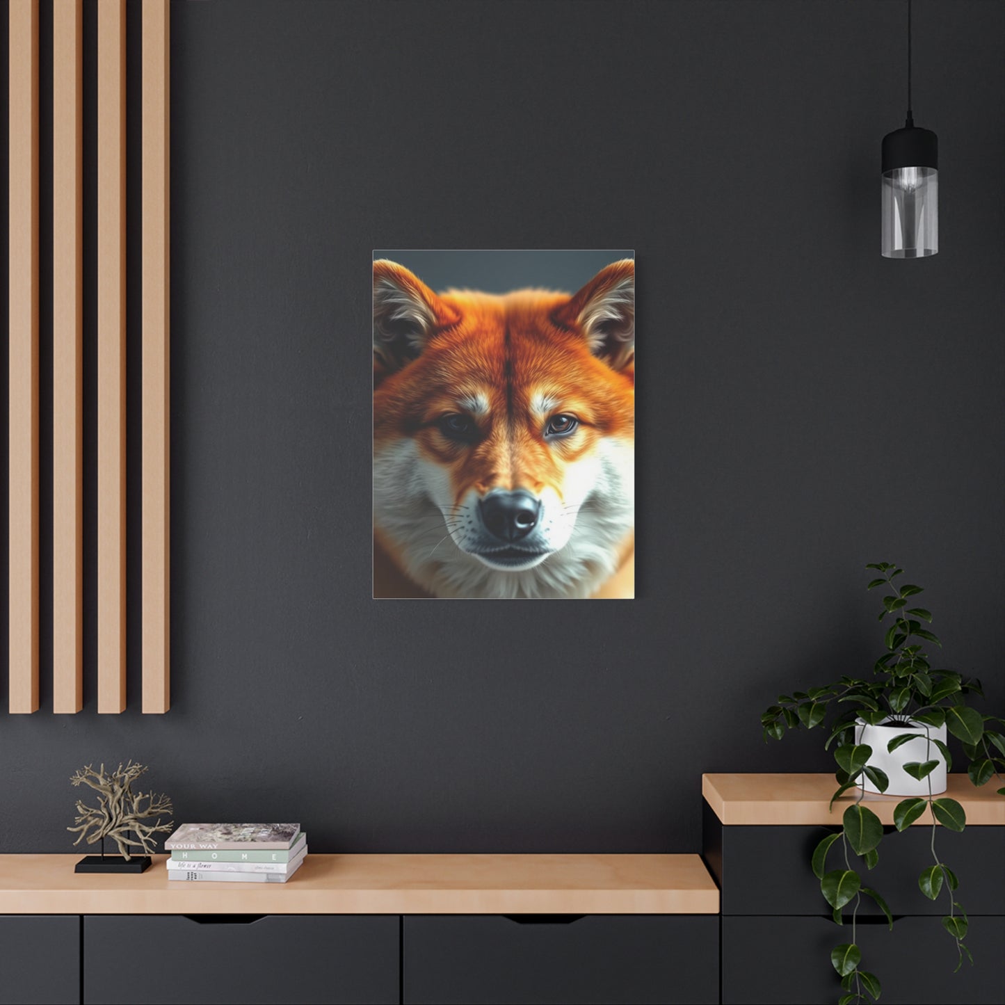 Supreme Shiba Inu Dog Art Collection Wall Art & Canvas Print