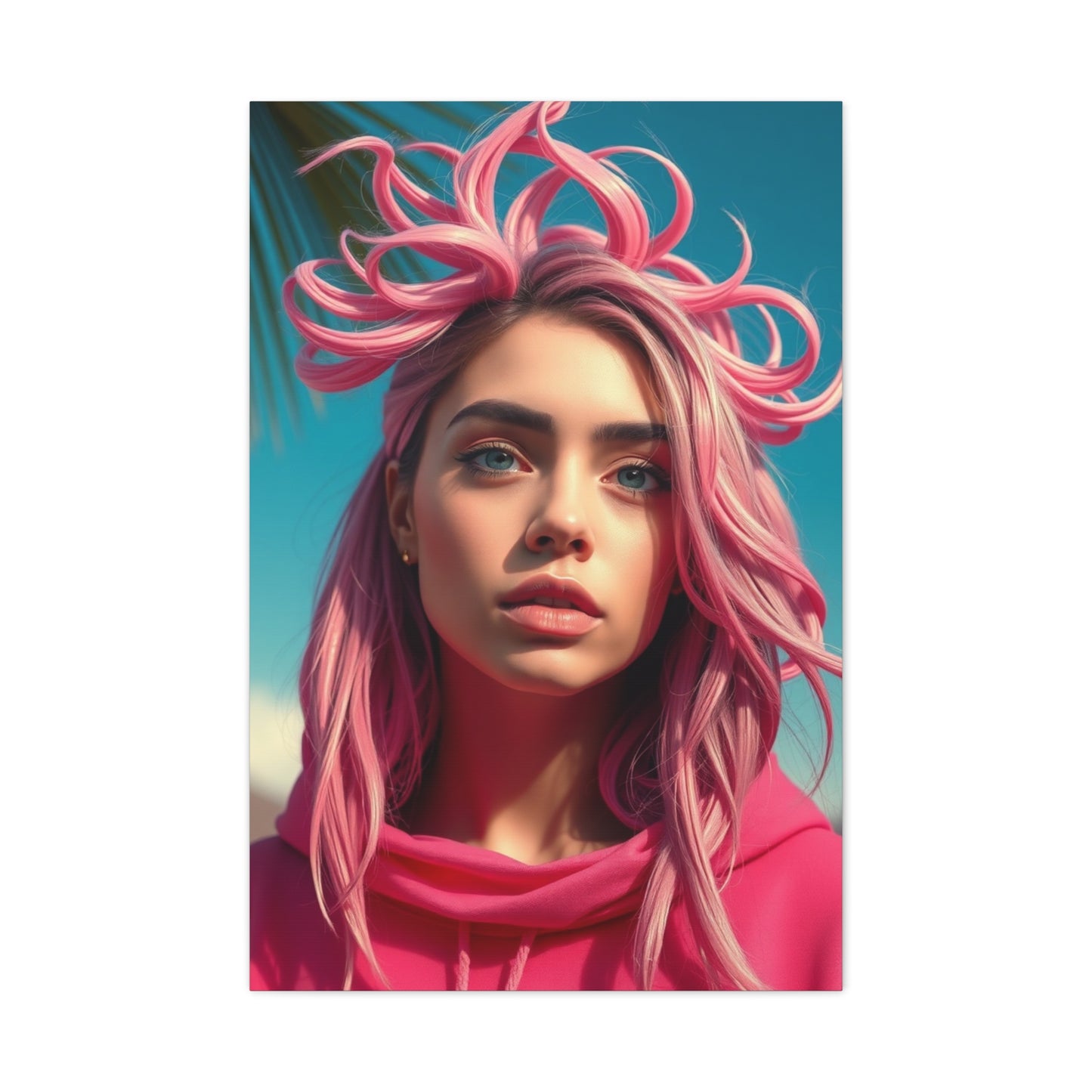 Crimson Serenade Artistry Wall Art & Canvas Print