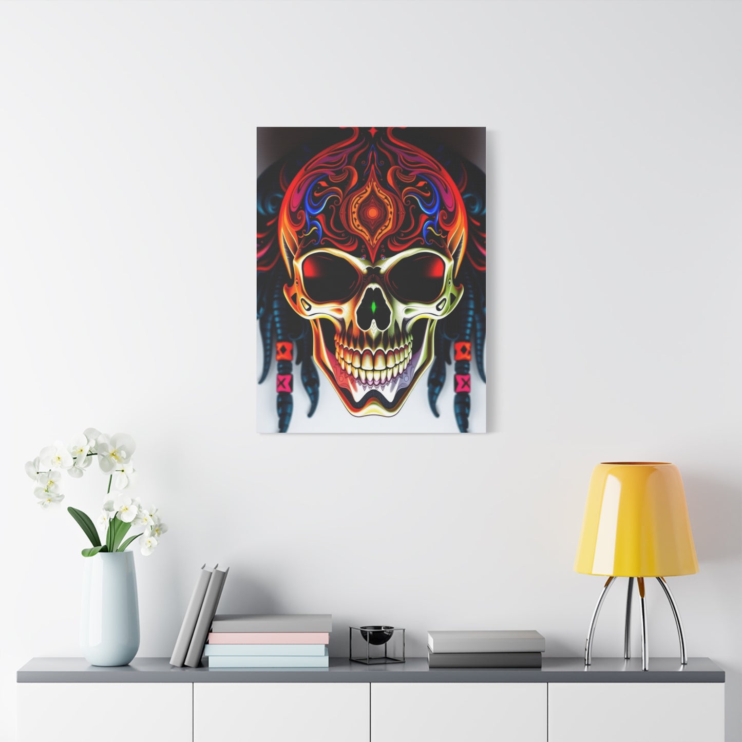Psychedelic Cranium Reverie Wall Art & Canvas Print