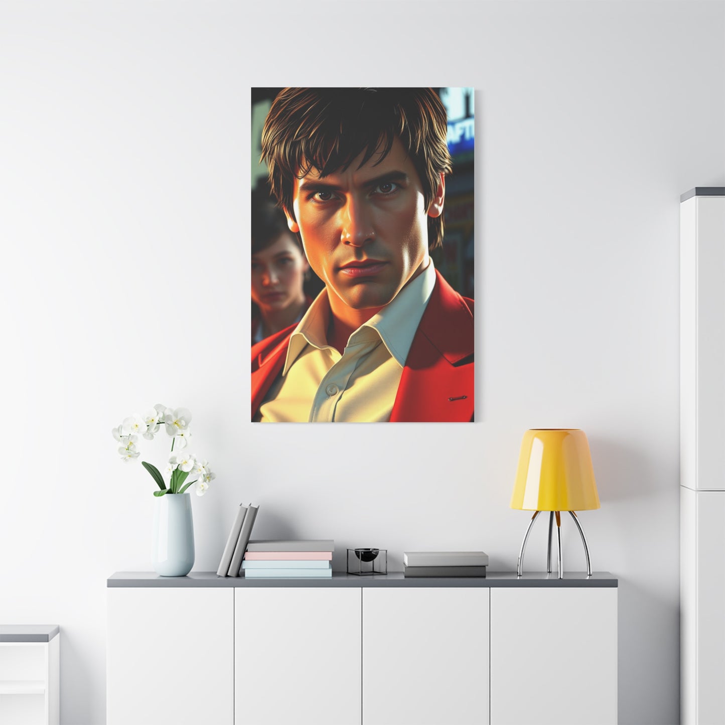 Elite Pulp Fiction Character Art Vision Wall Art & Canvas Print