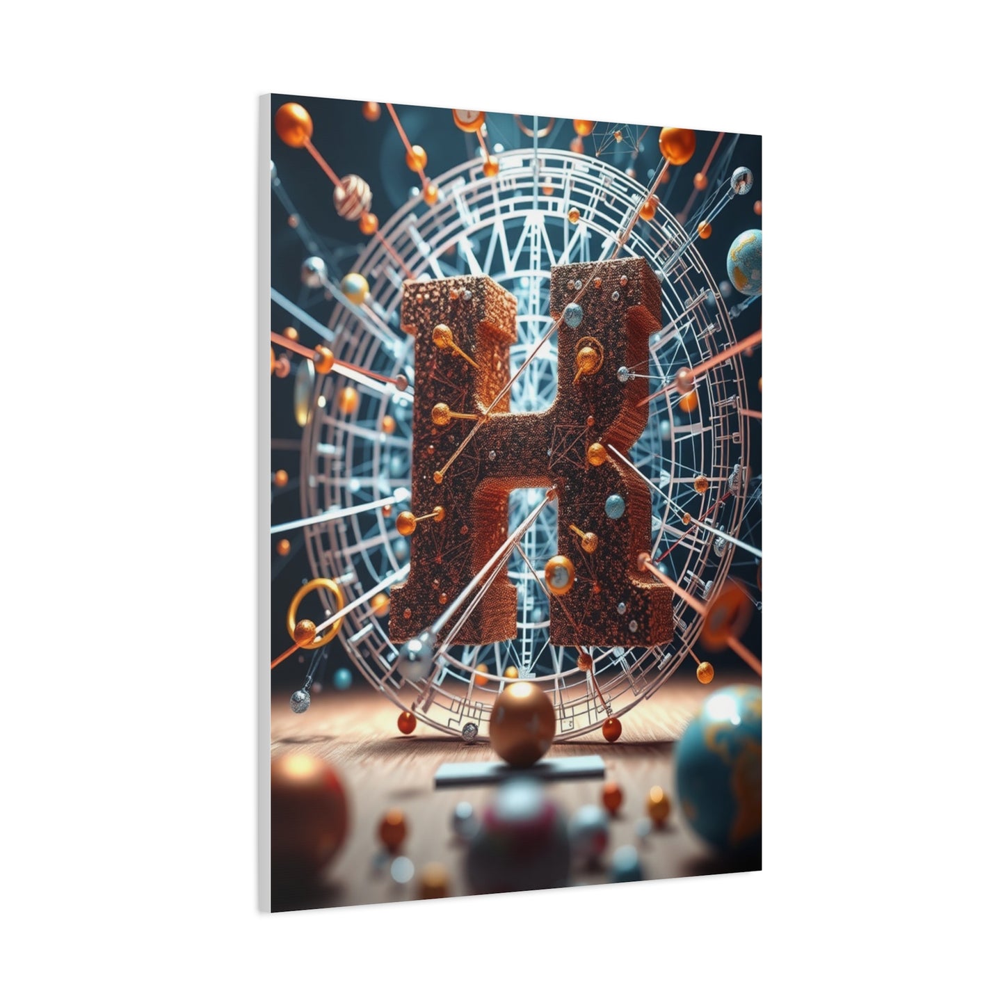 Elite Mathematics Art Vision Wall Art & Canvas Print