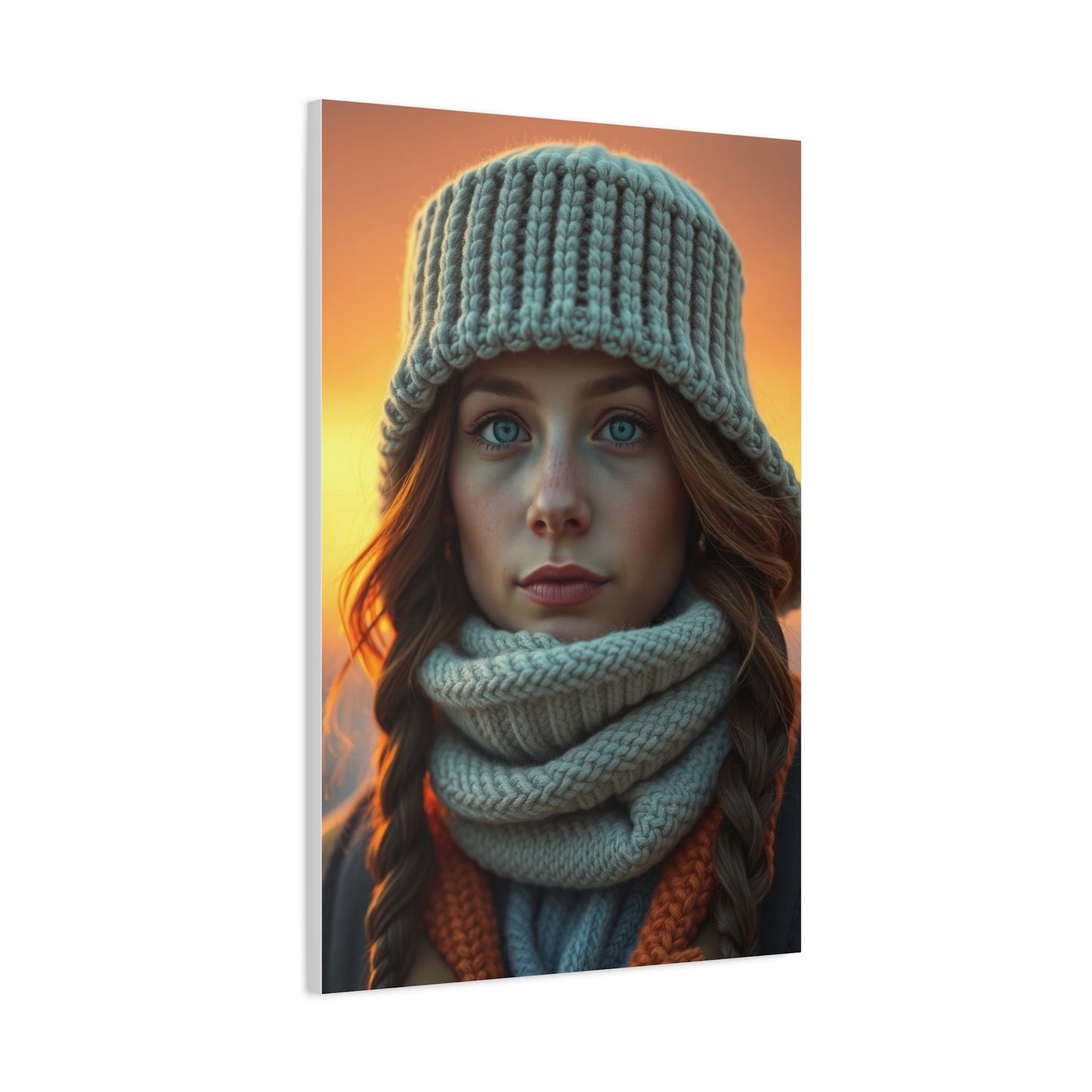 Blazing Aura Canvas Wall Art & Canvas Print