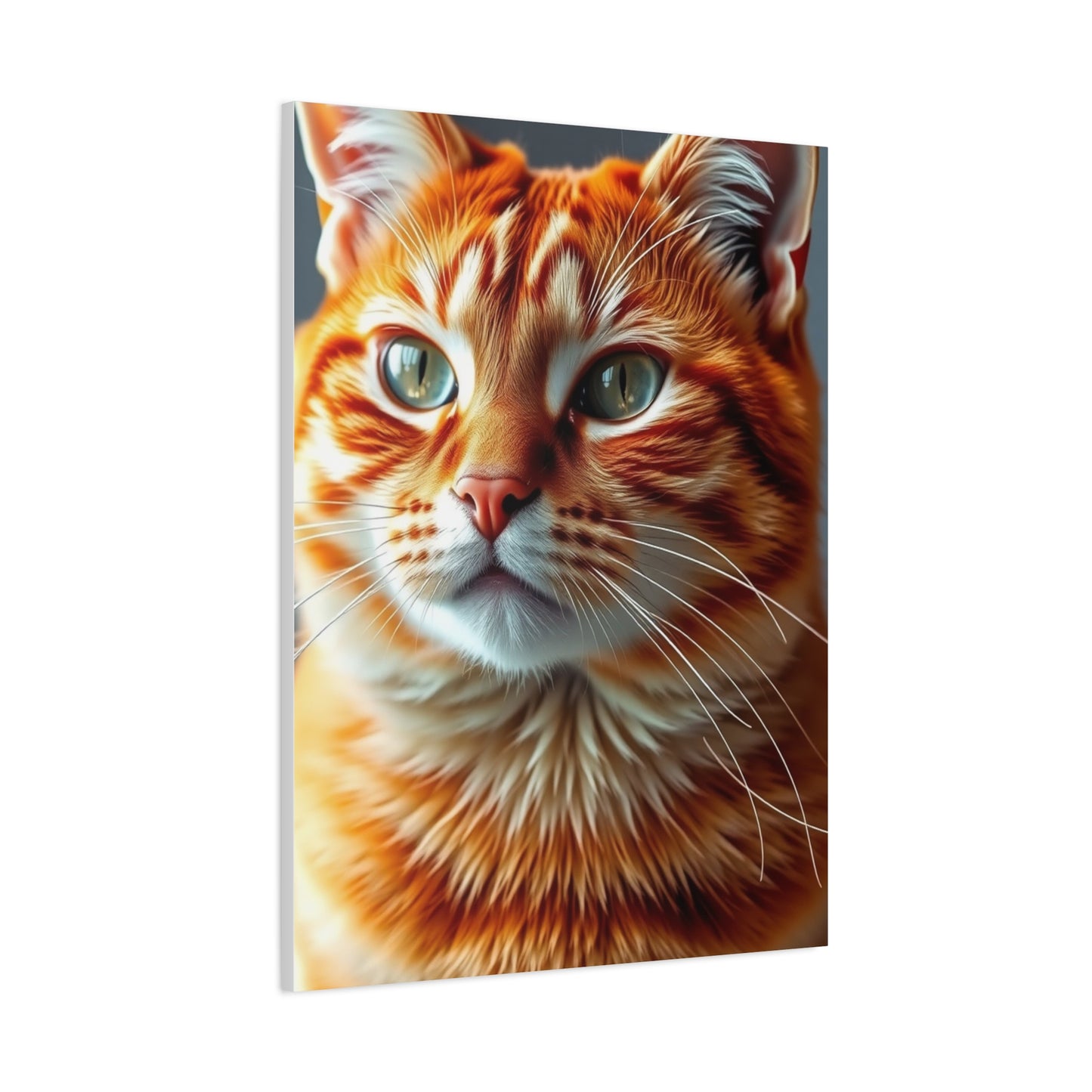 Elite Orange Cat Art Vision Wall Art & Canvas Print