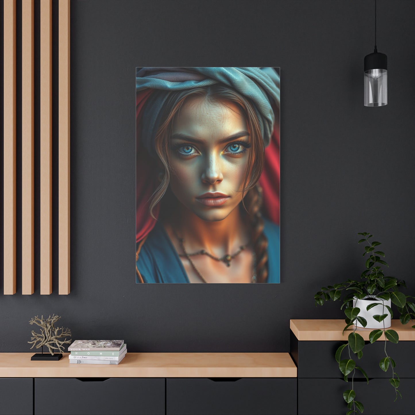 Deep Blue Rhapsody Wall Art & Canvas Print