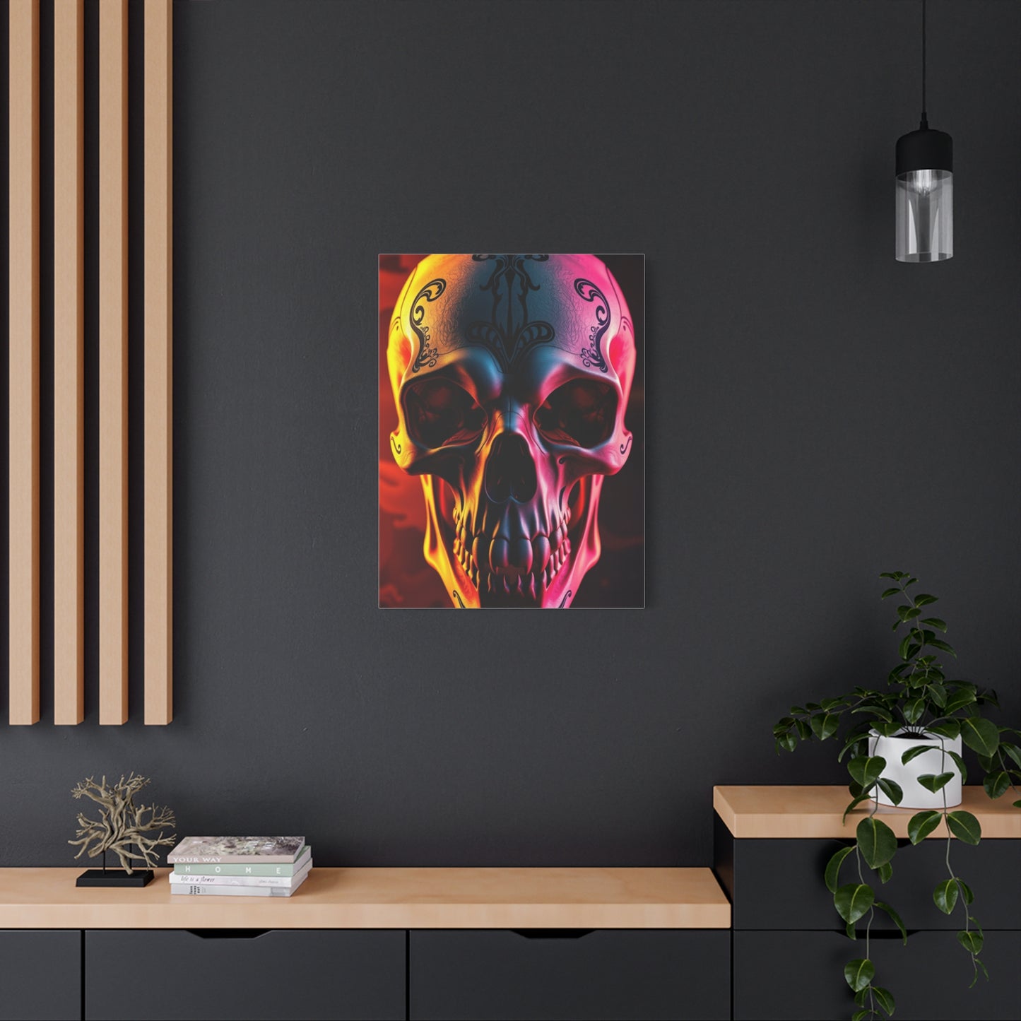 Noble Skull Reverie Wall Art & Canvas Print