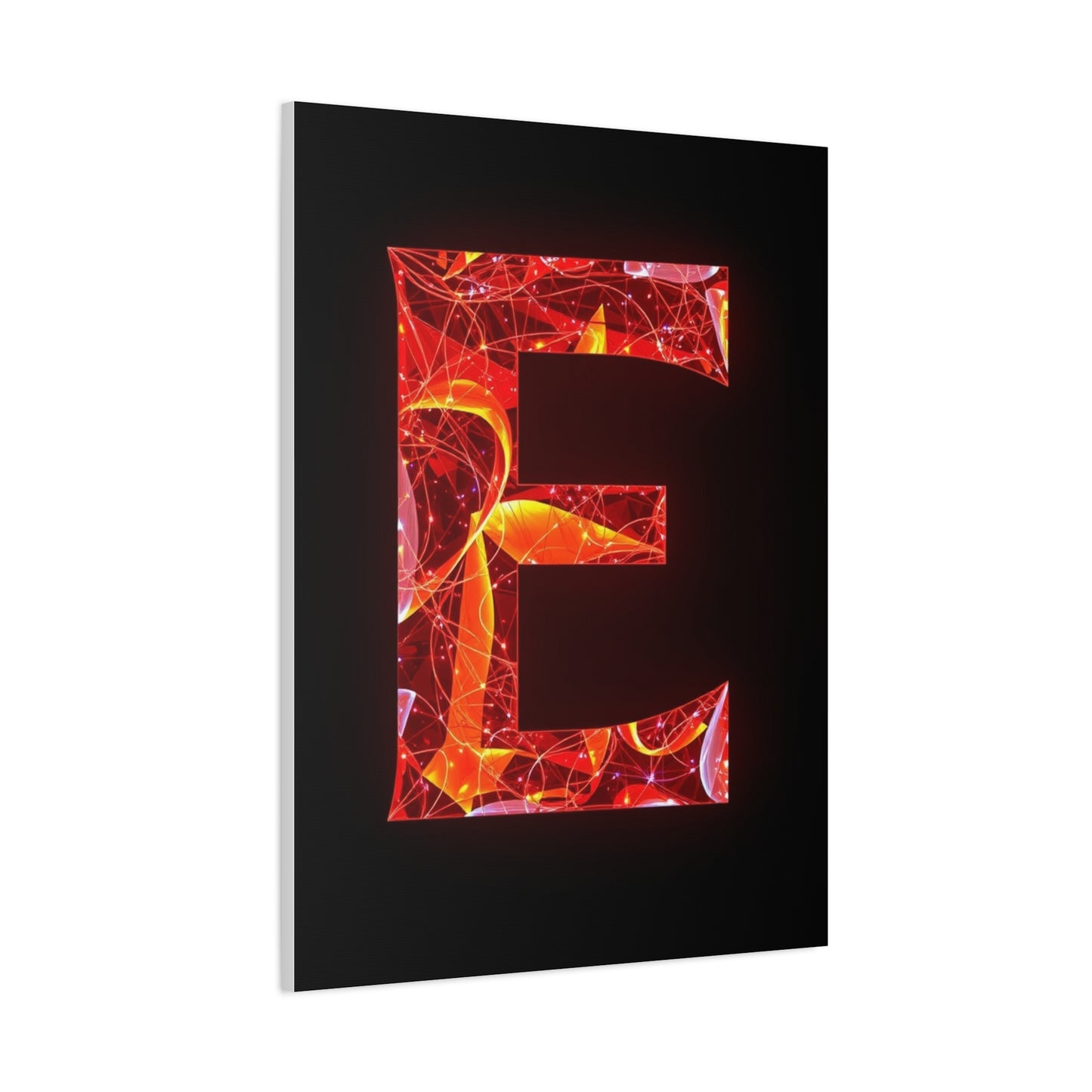 Elite The Letter E - Art Vision Wall Art & Canvas Print