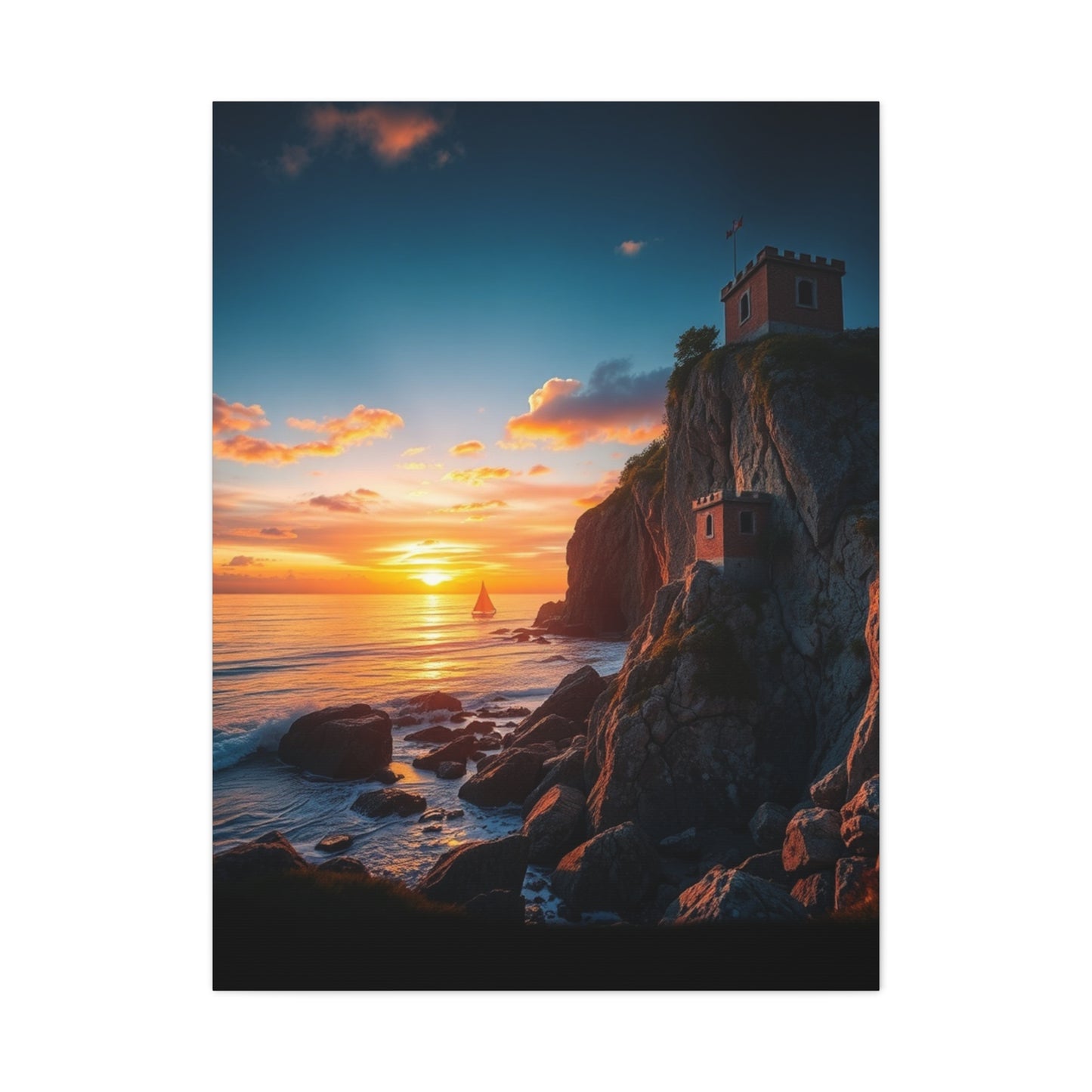 Shoreline Symphony Artistry Wall Art & Canvas Print
