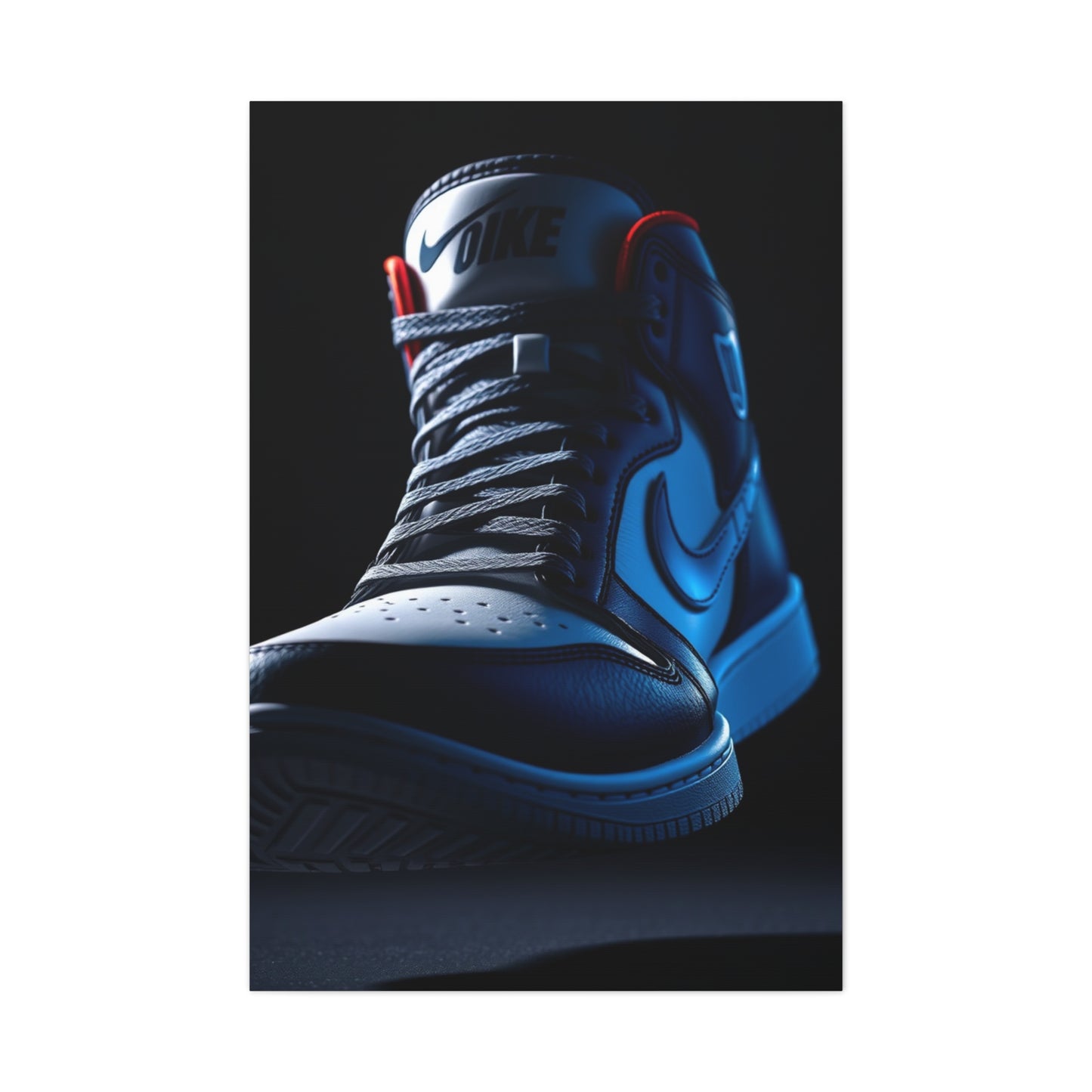 Ornate Kicks Illustration Wall Art & Canvas Print