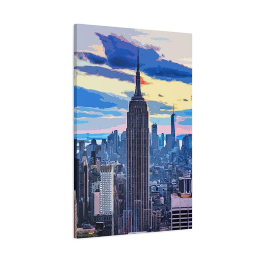 Empire State Building Skyline in New York City Wall Art & Canvas Prints