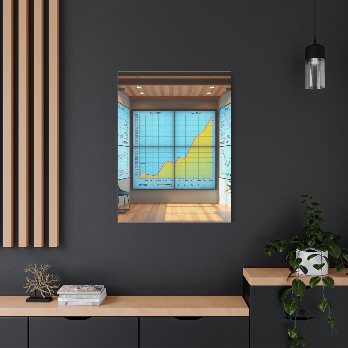 Vision Modern Math Art for Creative Spaces Art Wall Art & Canvas Print