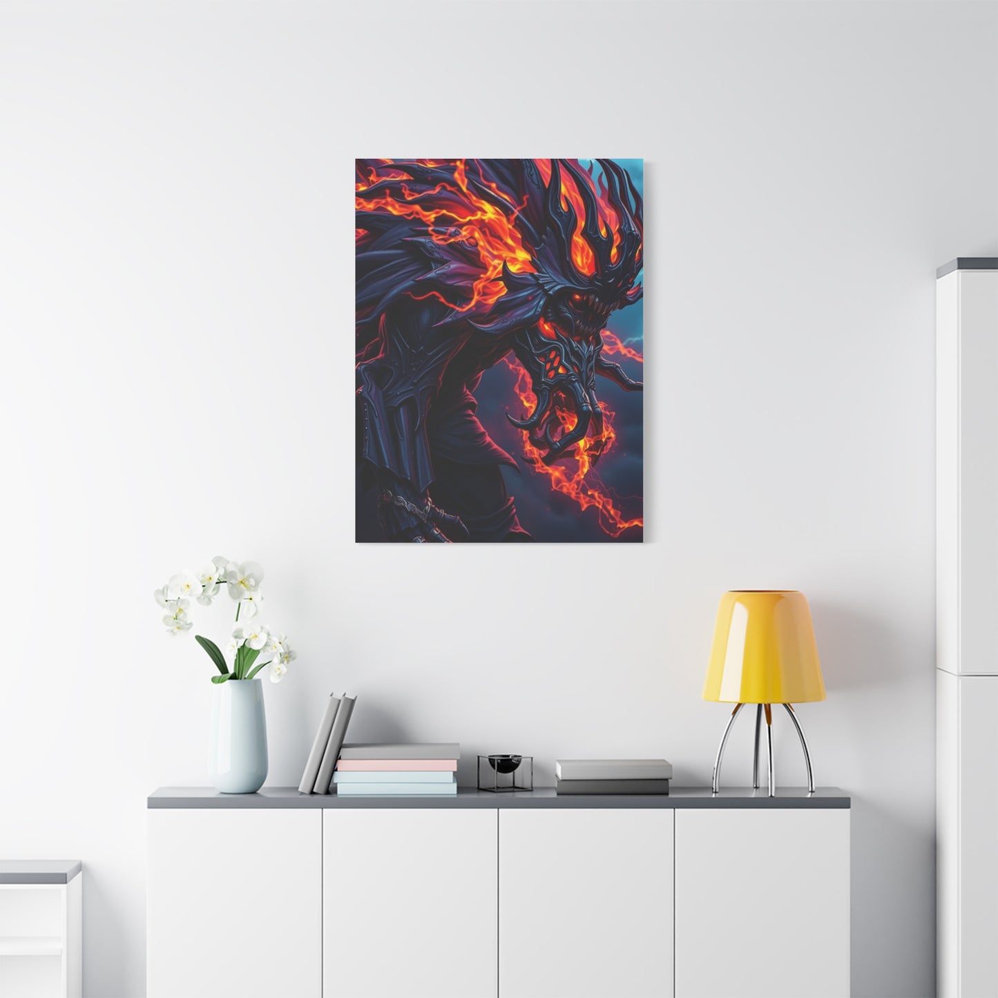 Ebon Thunder Reverie Wall Art & Canvas Print