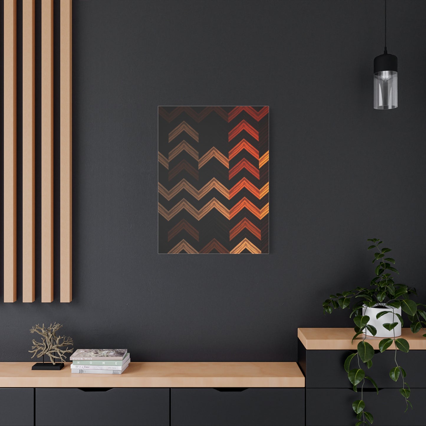 Supreme Chevron Pattern Art Collection Wall Art & Canvas Print