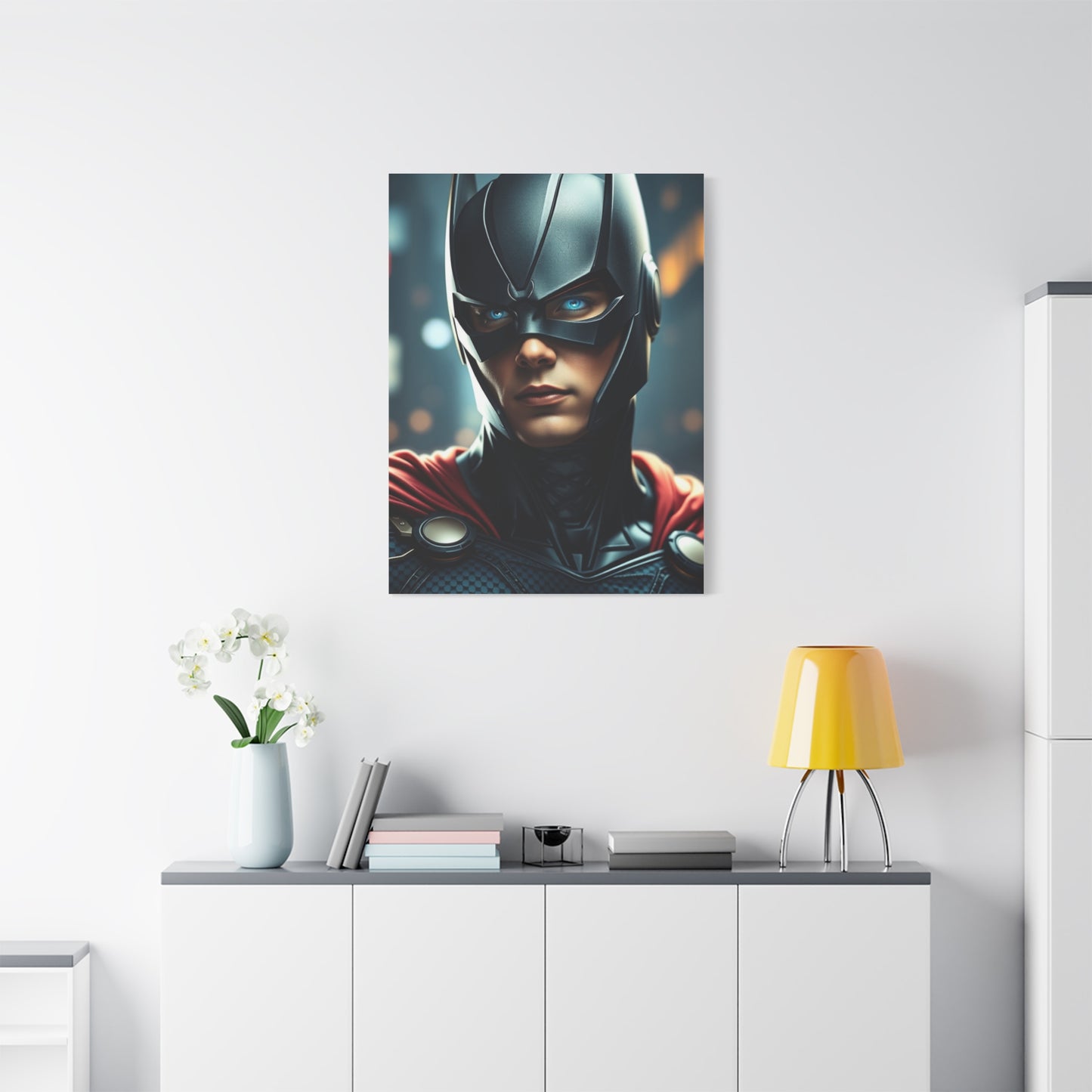 Vision Superhero Art Art Wall Art & Canvas Print