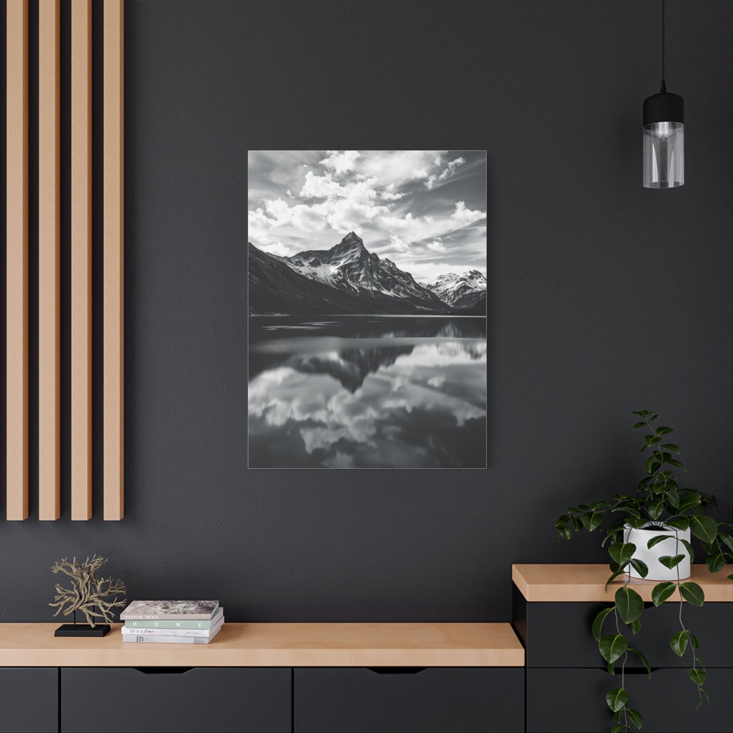 Black & White Scenic Landscapes Art Refined Canvas Wall Art & Canvas Print