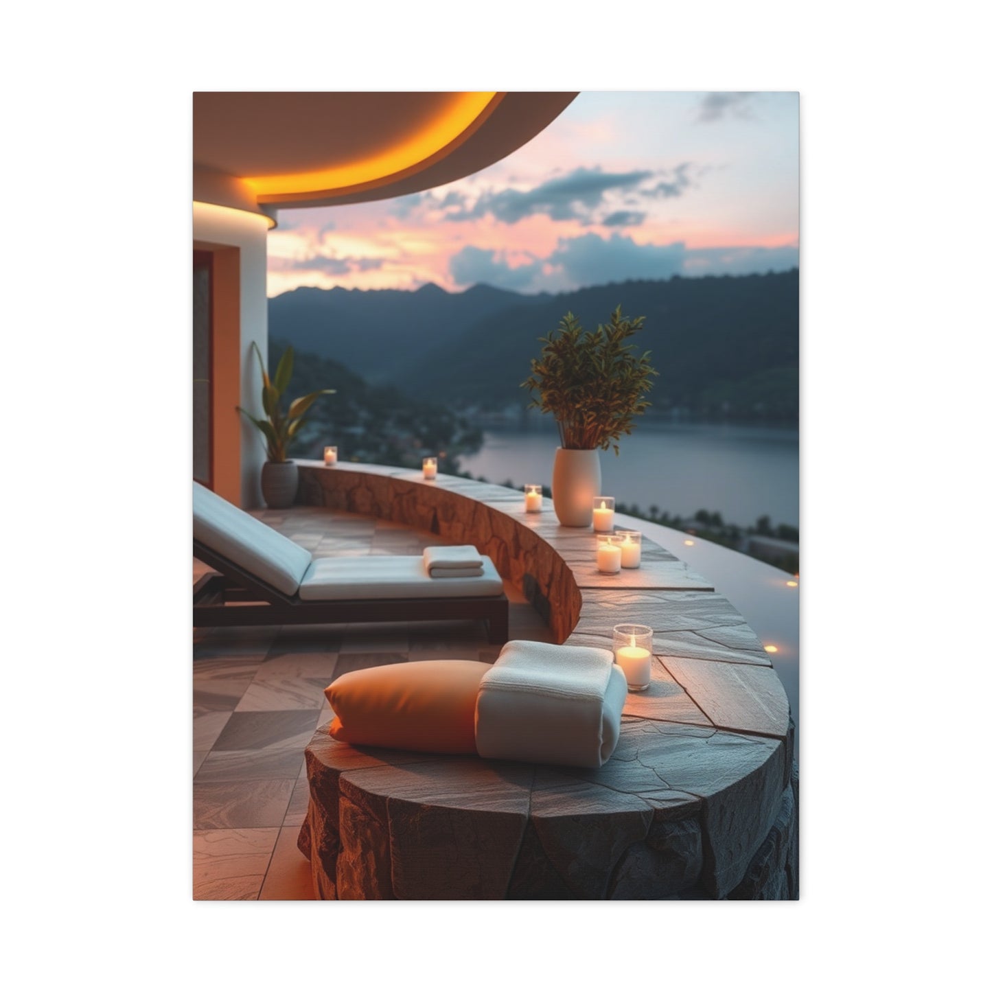 Spa and Resort Art Luxury Canvas Wall Art & Canvas Print