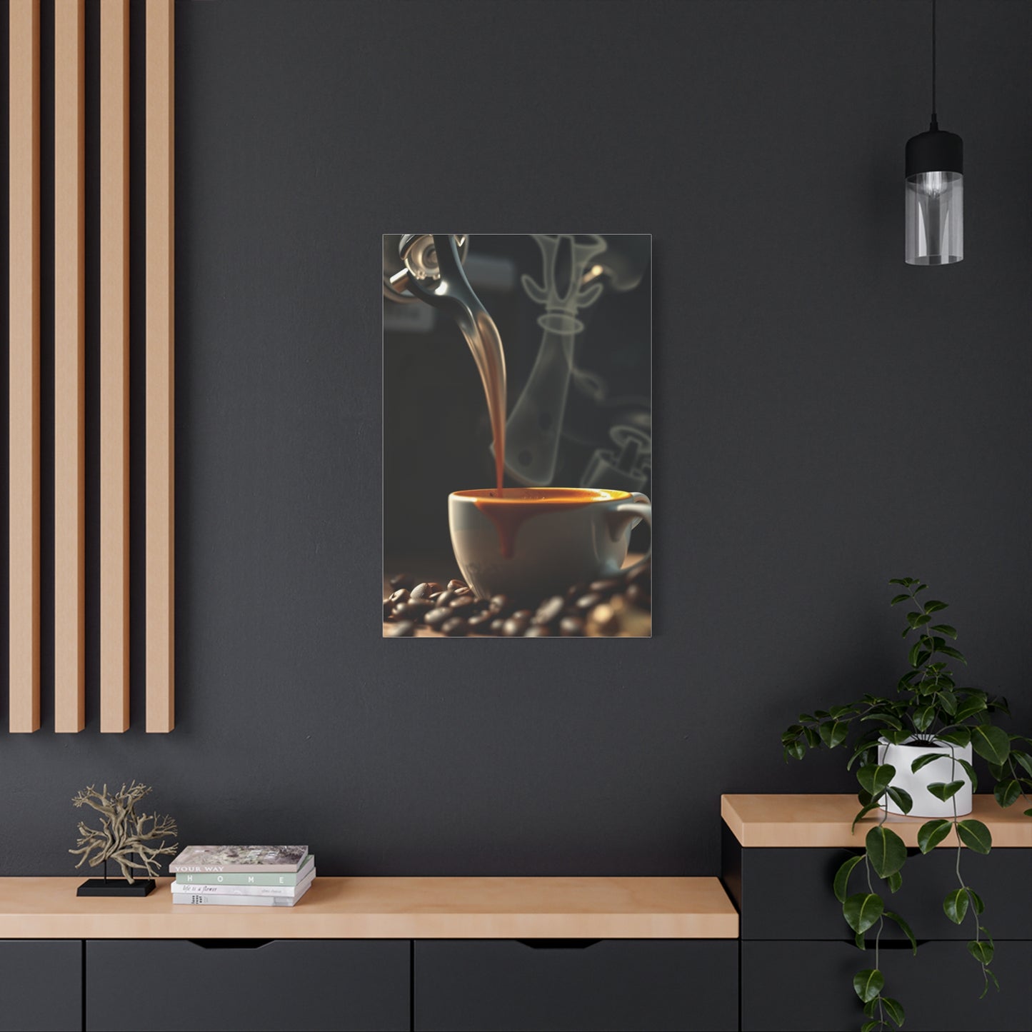 Brewed Aesthetics Canvas Wall Art & Canvas Print