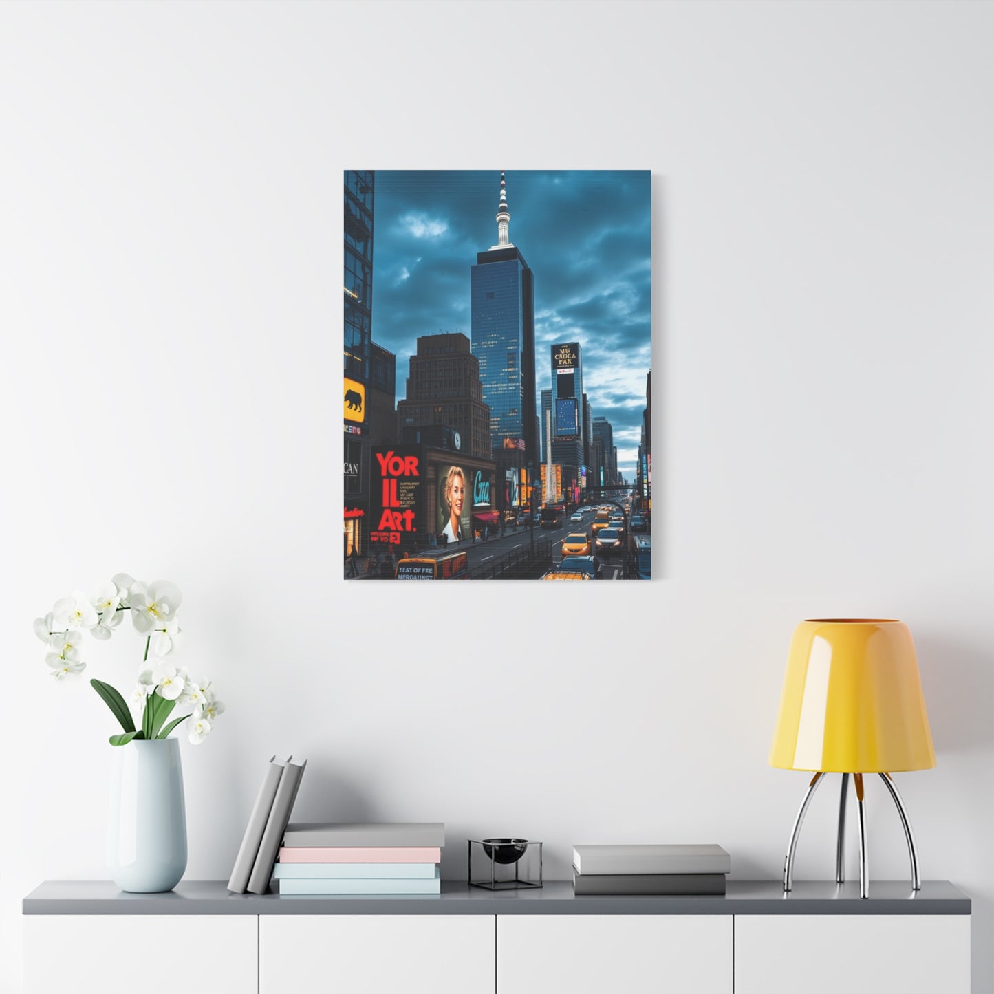 Manhattan Reverie Art Wall Art & Canvas Print