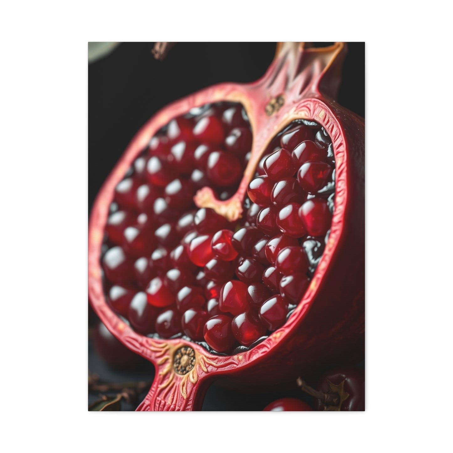 Elite Pomegranate Noir Wall Art Vision Wall Art & Canvas Print