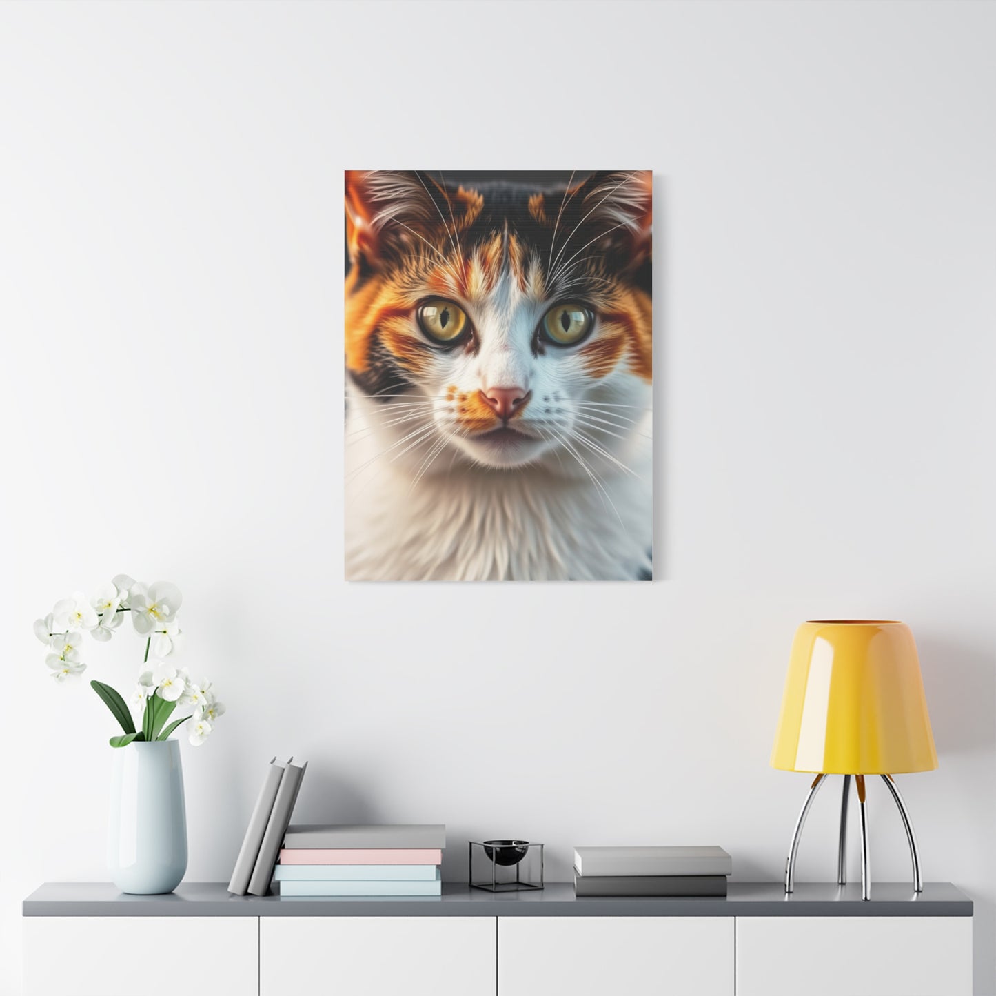 Supreme Calico Cat Art Collection Wall Art & Canvas Print