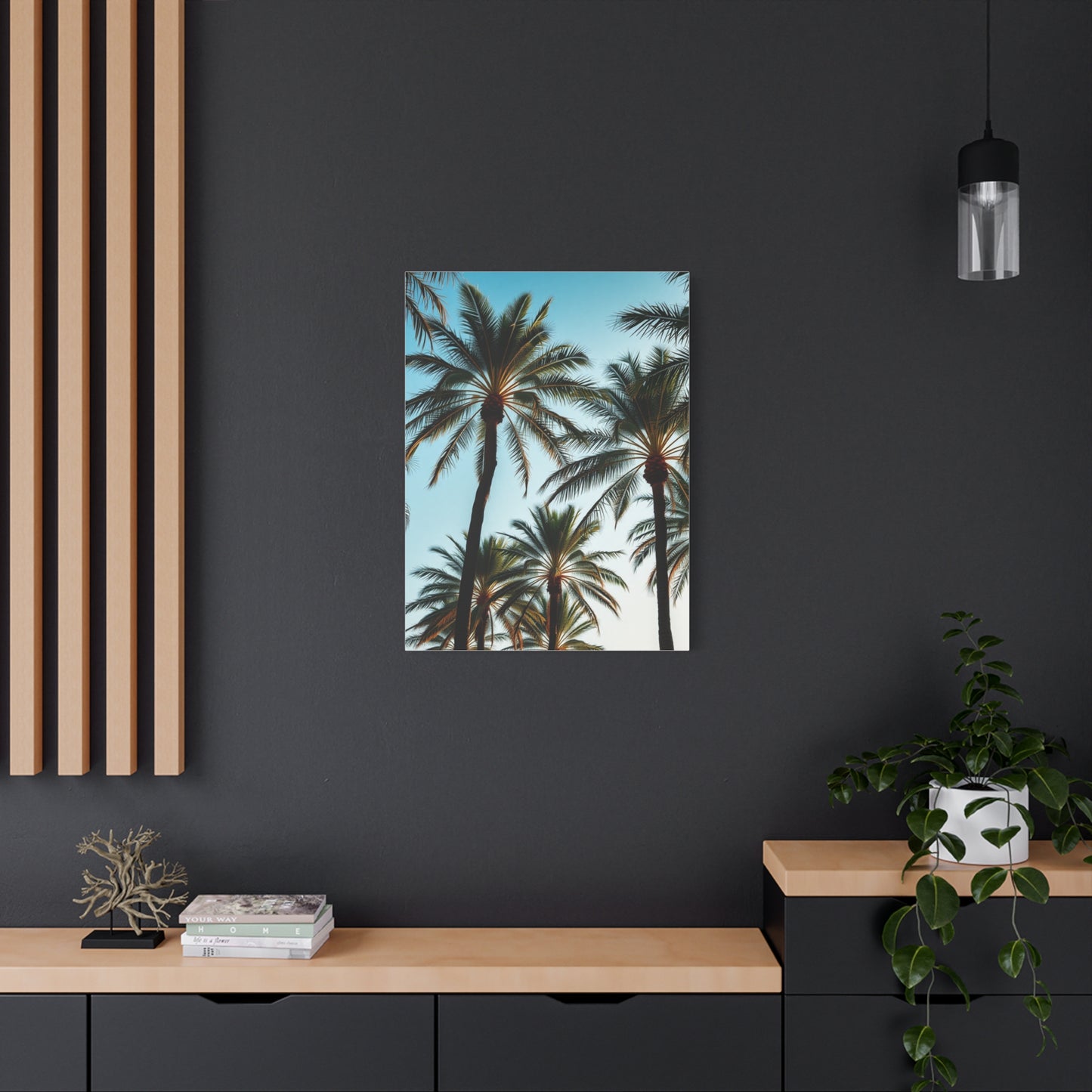 Opulent Palms Canvas Wall Art & Canvas Print