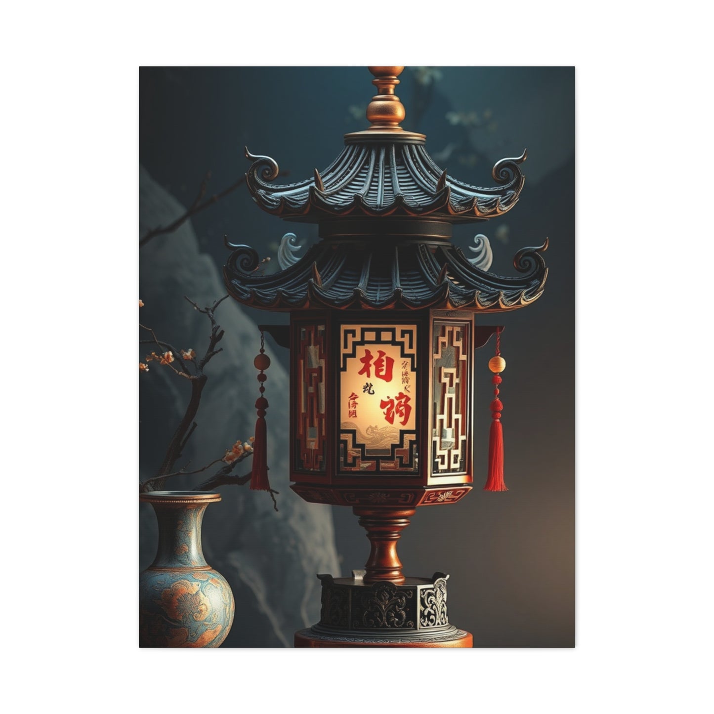 Chinese Decor Art Refined Canvas Wall Art & Canvas Print