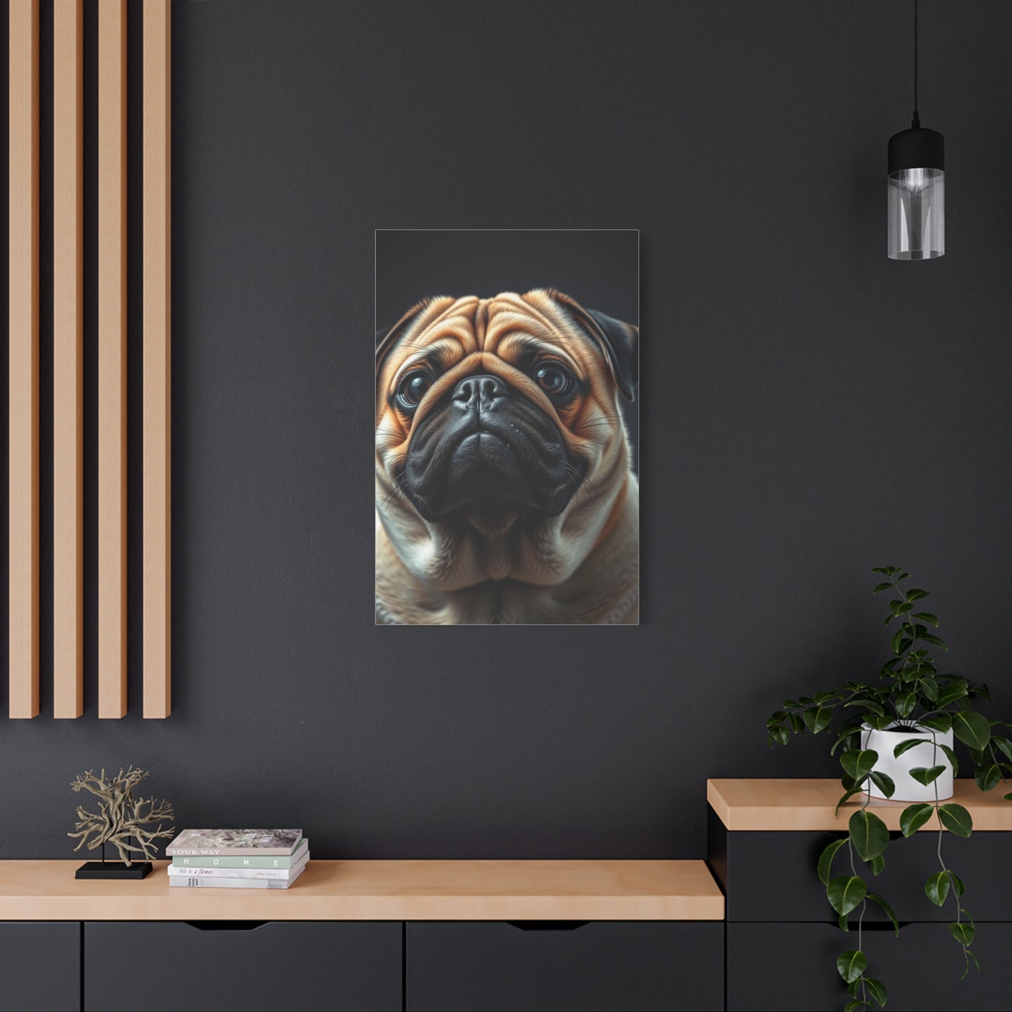 Supreme Pug Art Collection Wall Art & Canvas Print