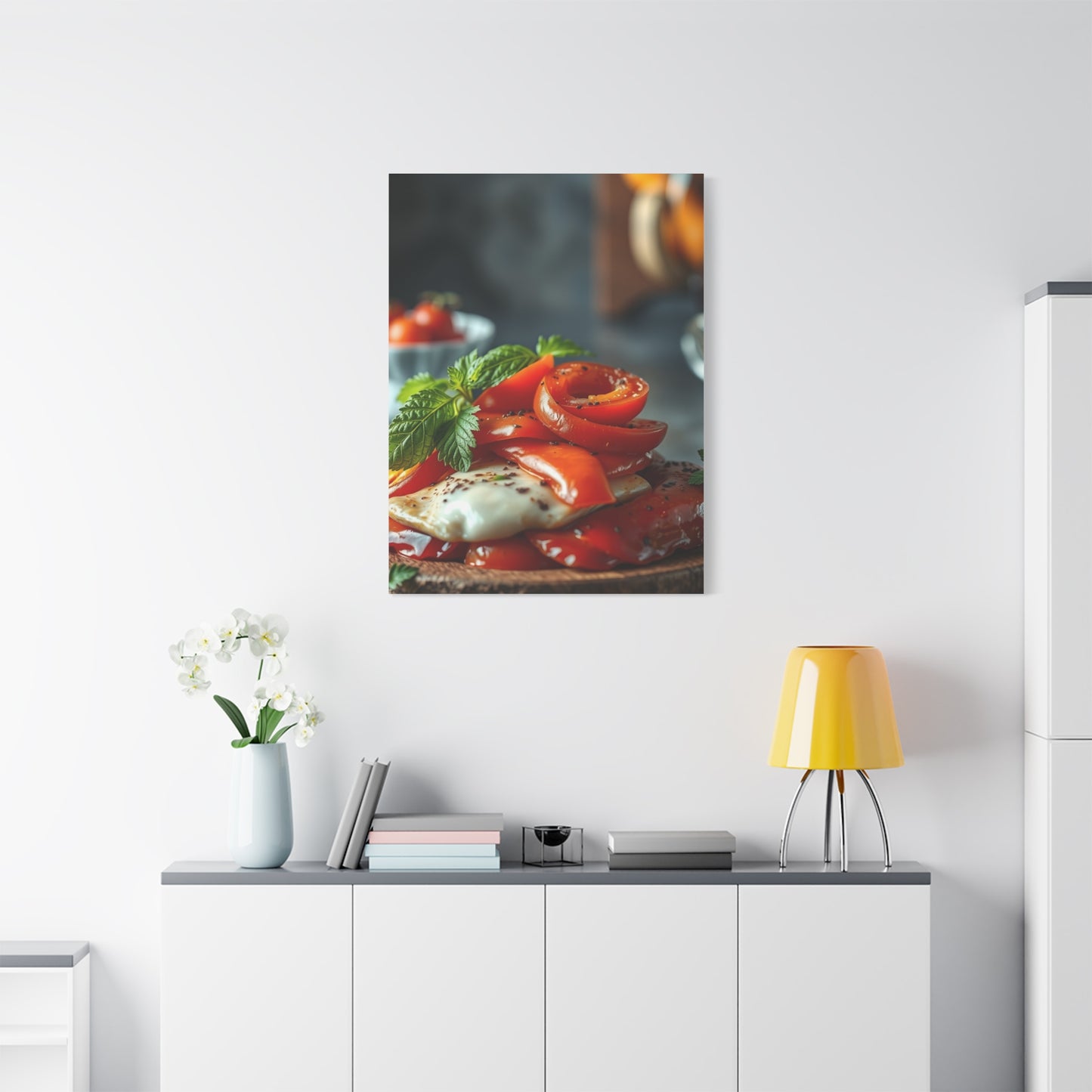 Vision Italian Food Art Art Wall Art & Canvas Print