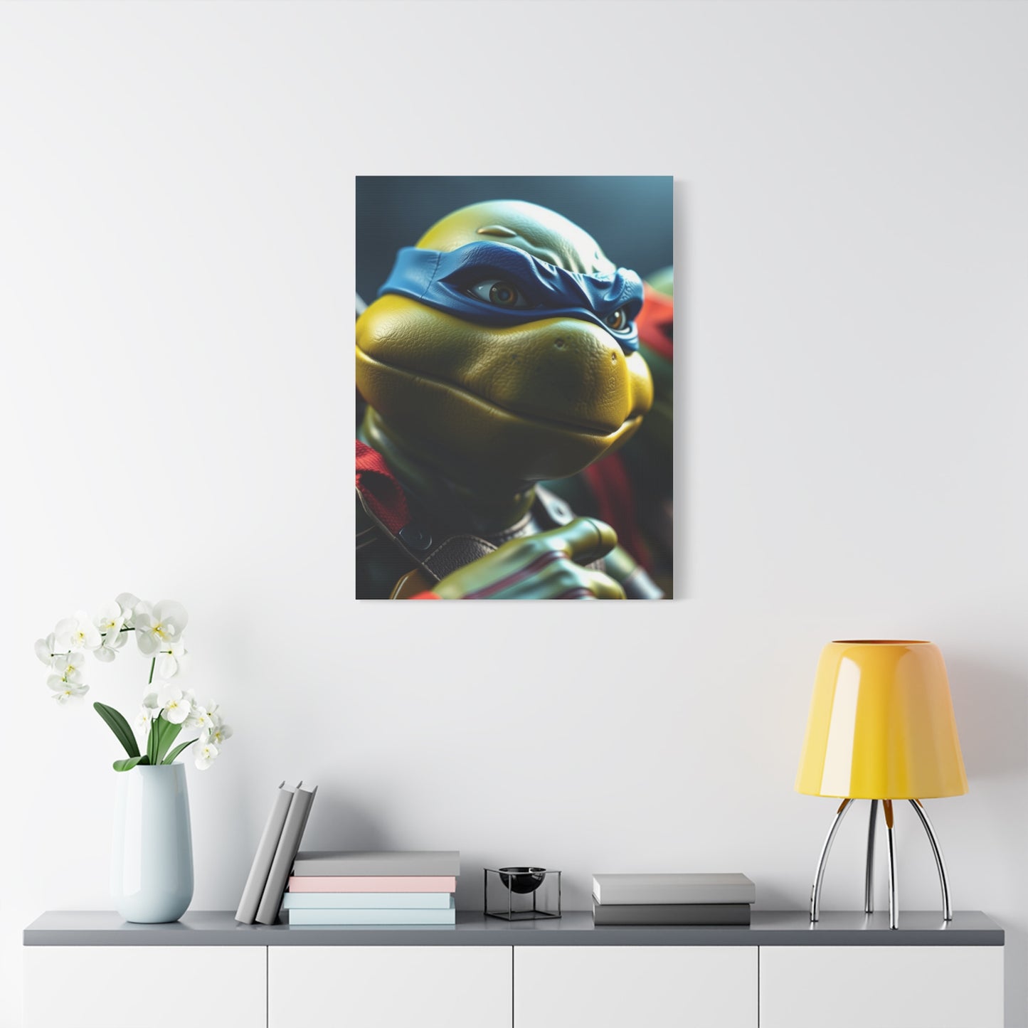Teenage Mutant Ninja Turtles Characters Art Refined Canvas Wall Art & Canvas Print
