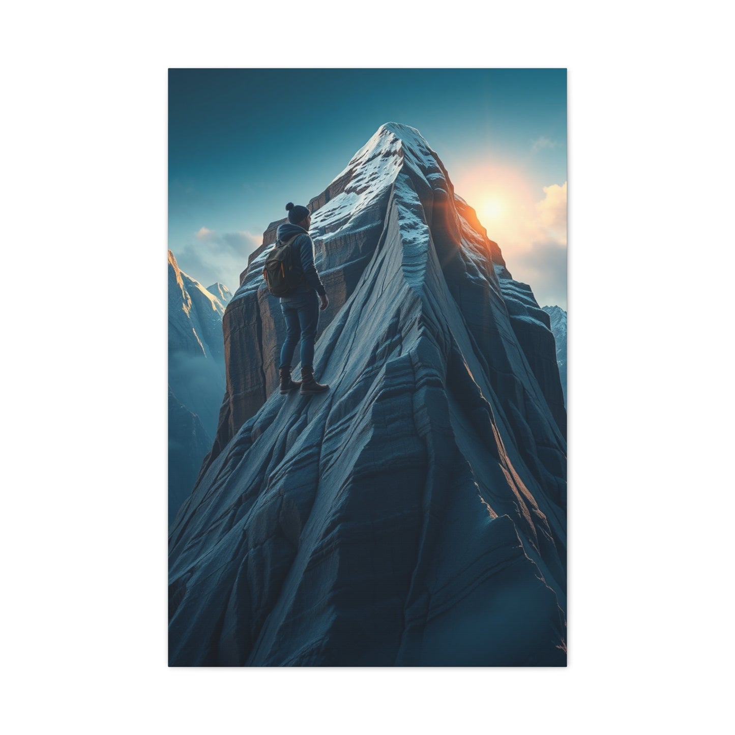 Majestic Peak Panorama Wall Art & Canvas Print