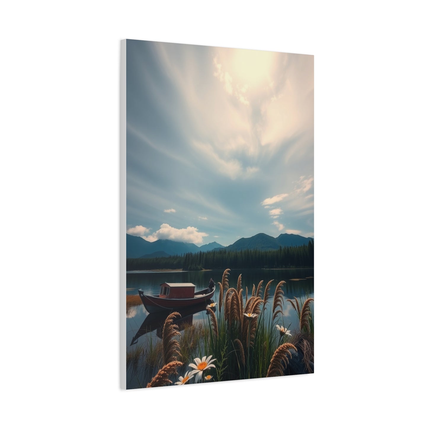 Serenity Reflections Canvas Wall Art & Canvas Print
