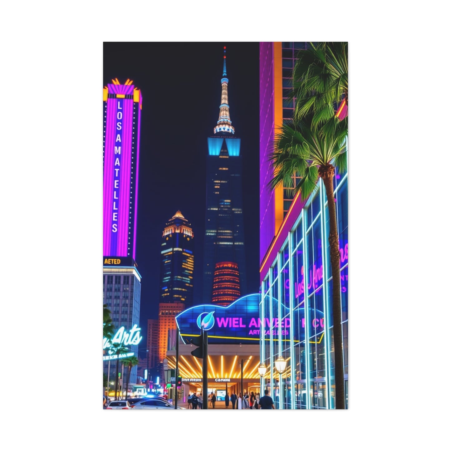 Elite Los Angeles Art Vision Wall Art & Canvas Print