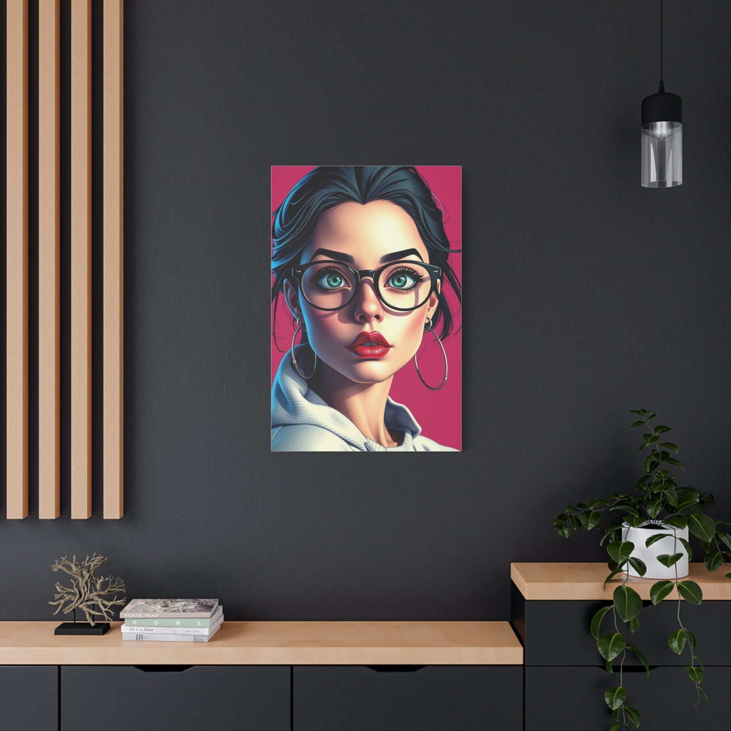 Whimsical Vivid Canvas Wall Art & Canvas Print