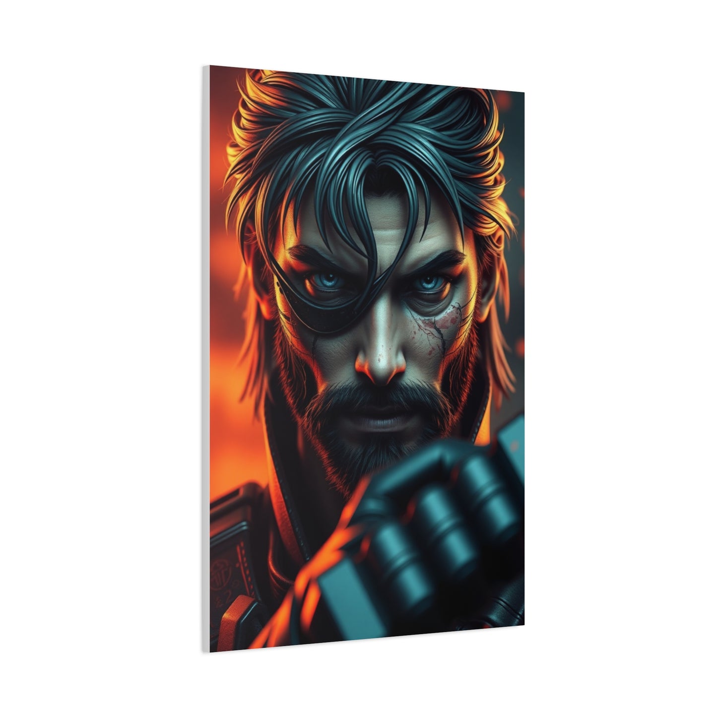 Metal Gear Solid Art Refined Canvas Wall Art & Canvas Print