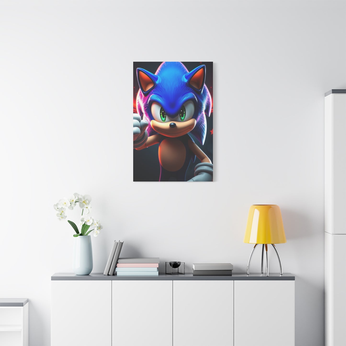 Supreme Sonic the Hedgehog Art Collection Wall Art & Canvas Print