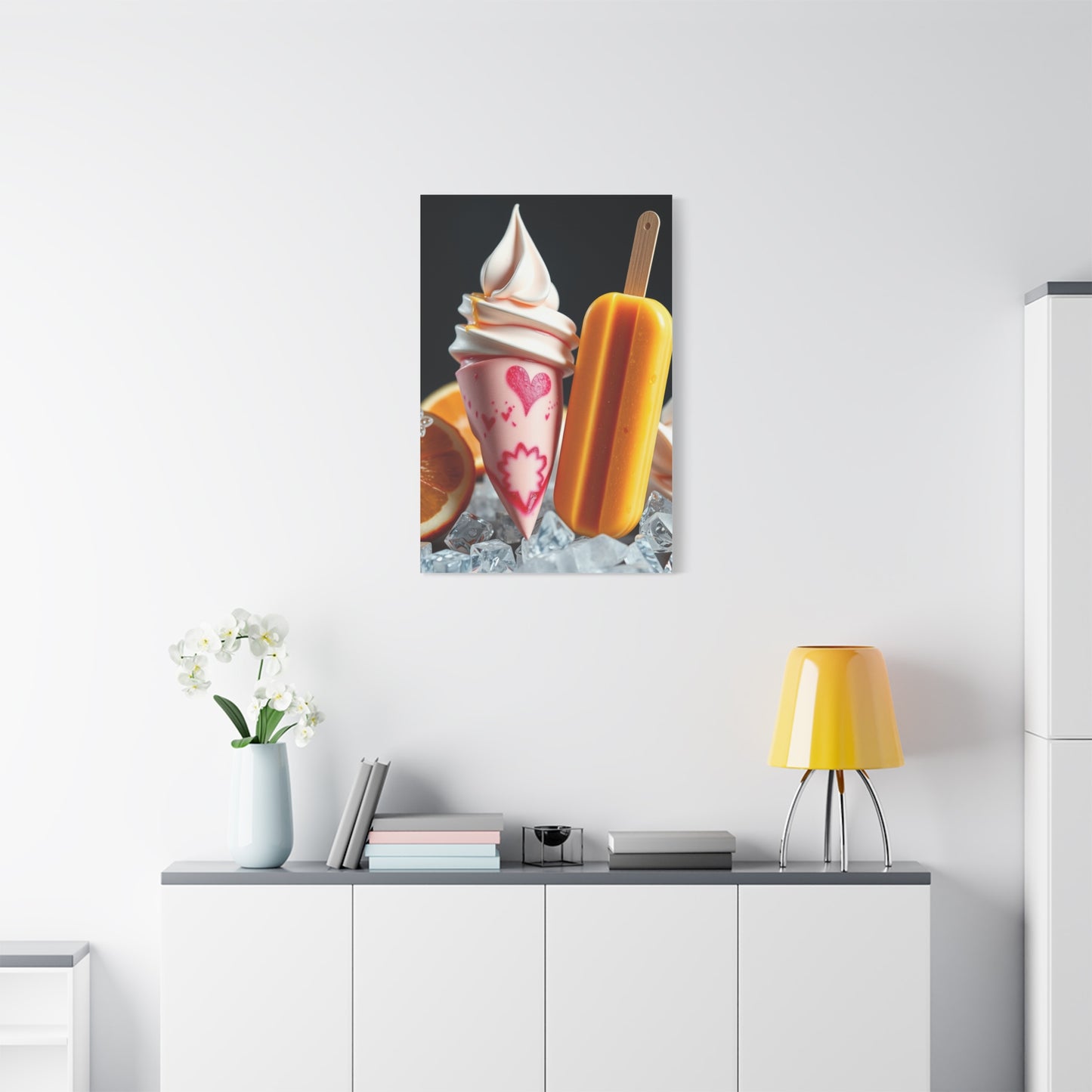 Vision Ice Cream & Popsicle Art Art Wall Art & Canvas Print
