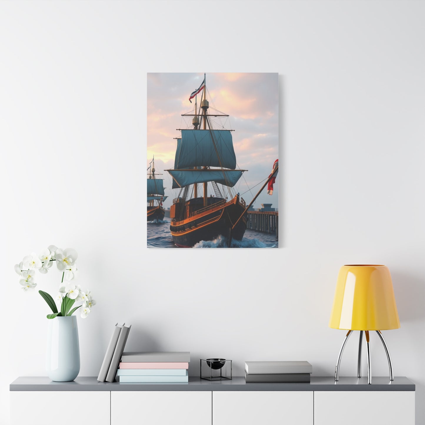 Supreme Ship Art Collection Wall Art & Canvas Print