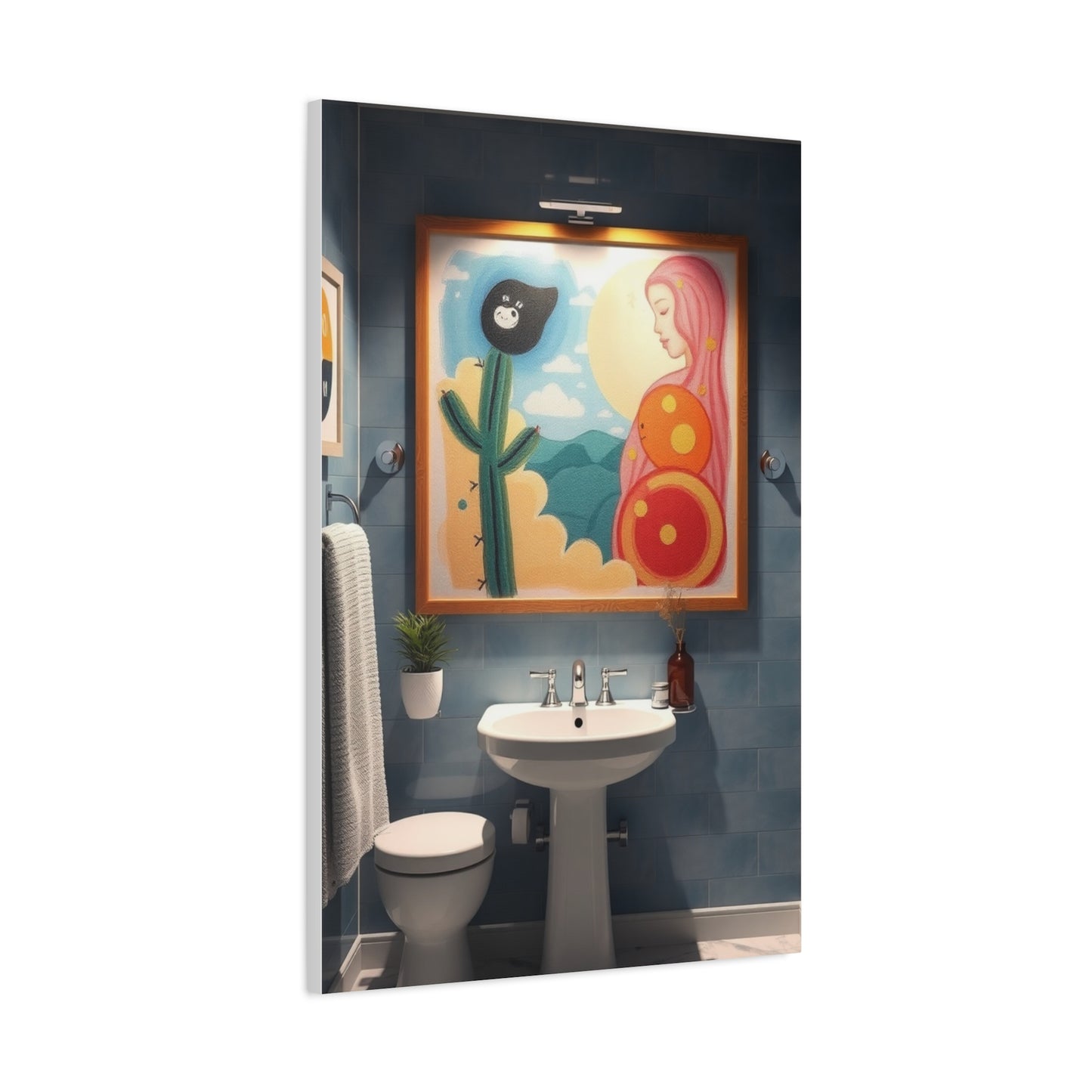 Kid’s Bathroom Art Supreme Gallery Wall Art & Canvas Print
