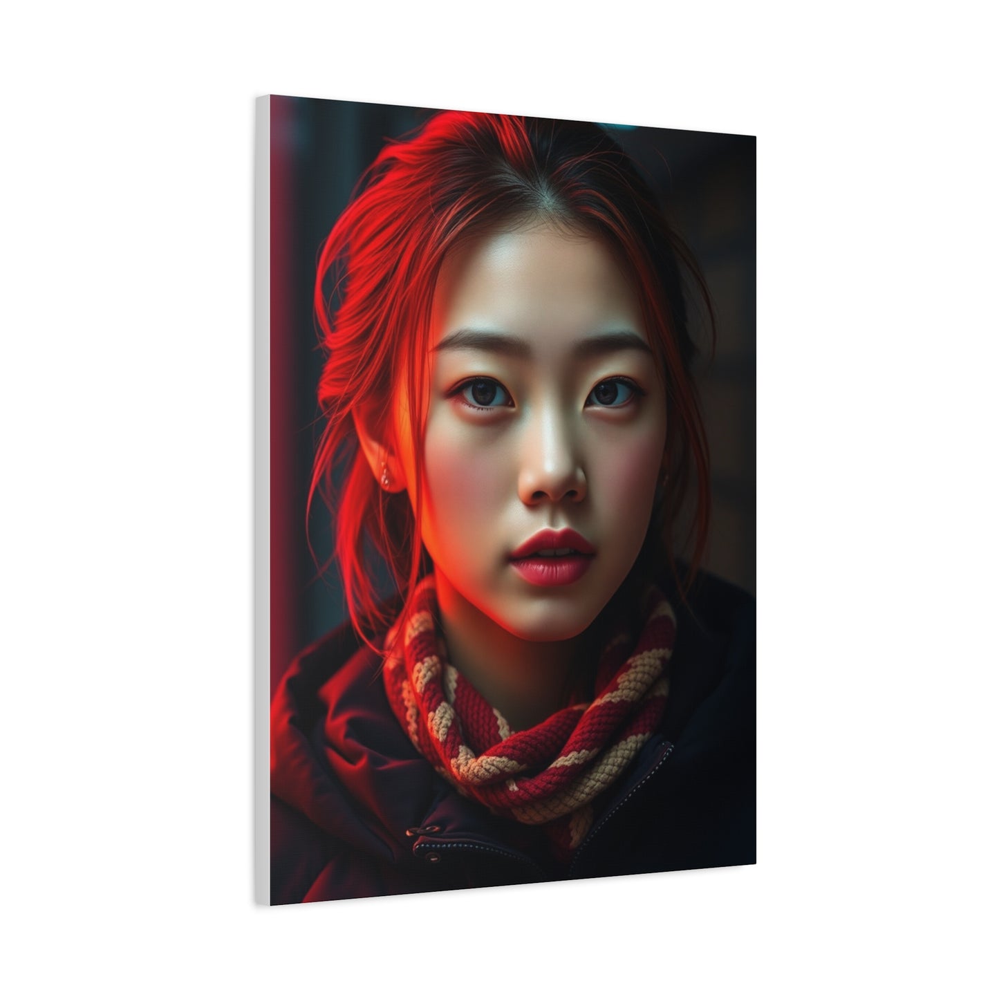 Carmine Elegance Piece Wall Art & Canvas Print