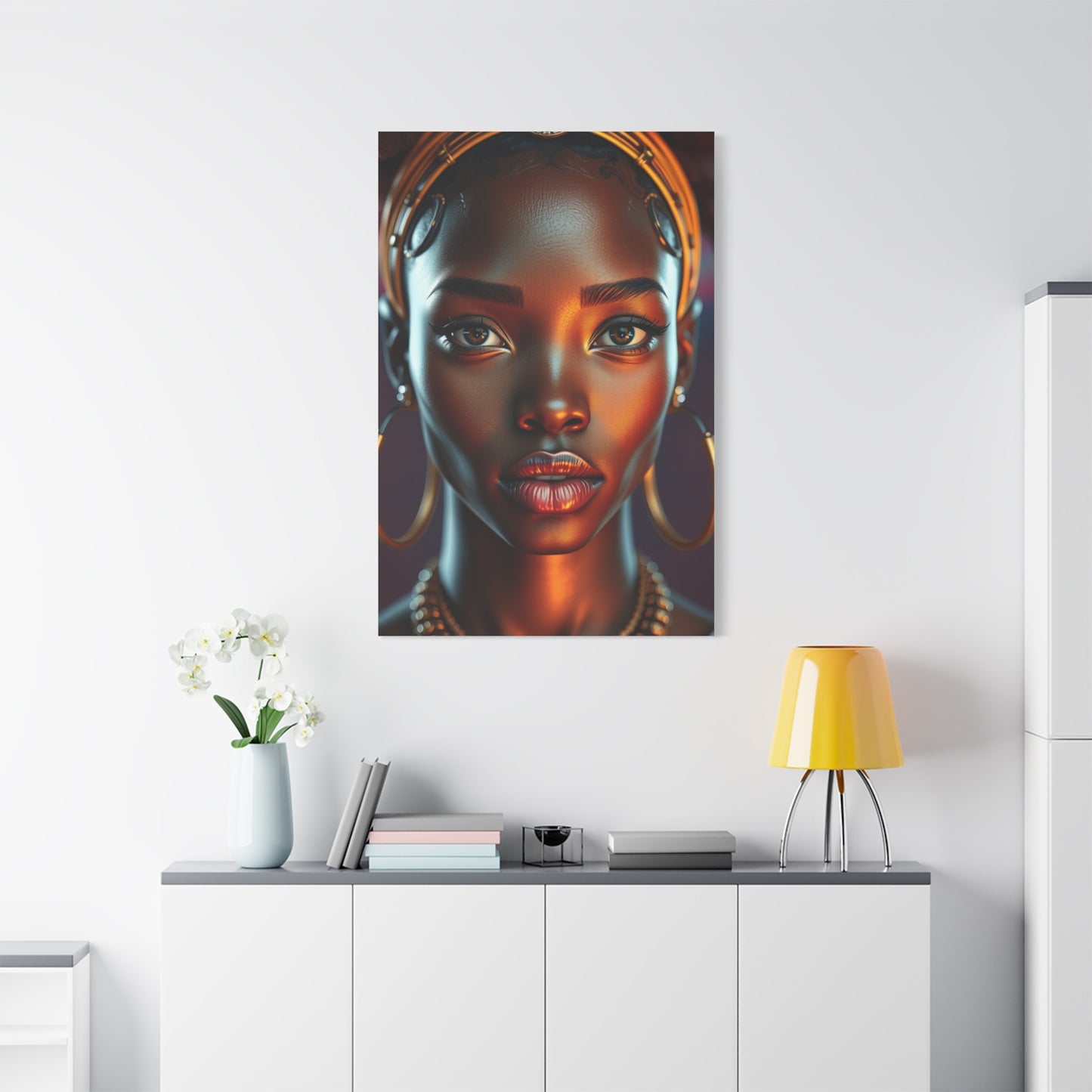 Afrofuturism Art Luxury Canvas Wall Art & Canvas Print