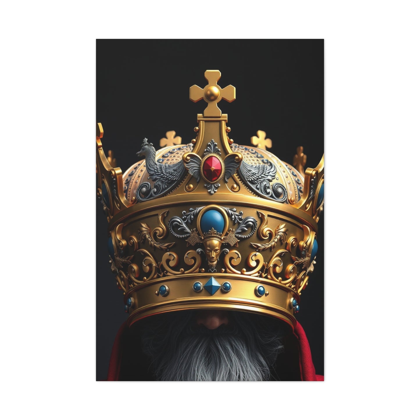 Masterpiece Crown Art Vision Wall Art & Canvas Print