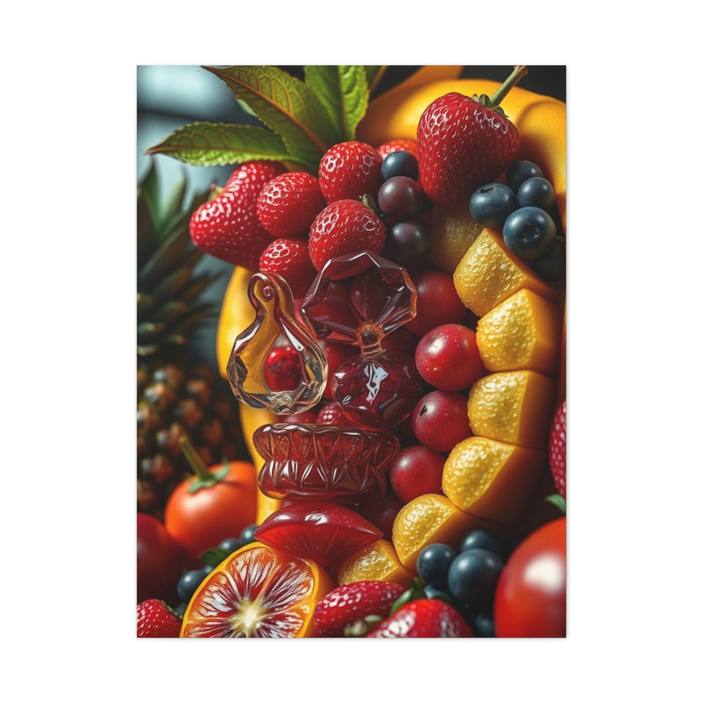 Opulent Orchard Canvas wall art & canvas print