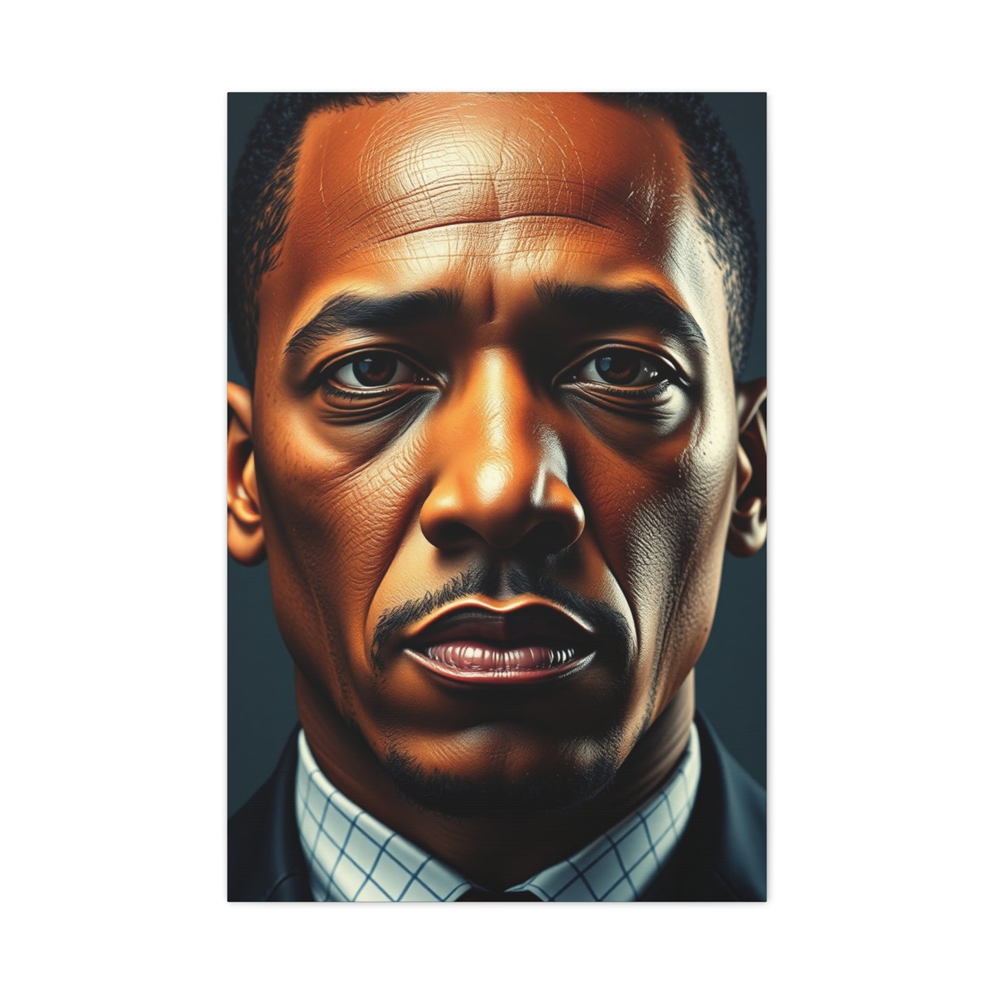 Malcolm X Reverence Canvas