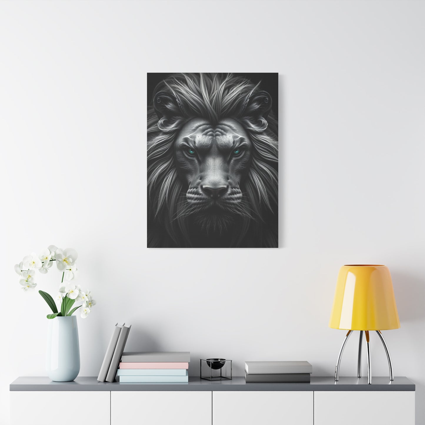 Elite Gray & White Art Vision Wall Art & Canvas Print