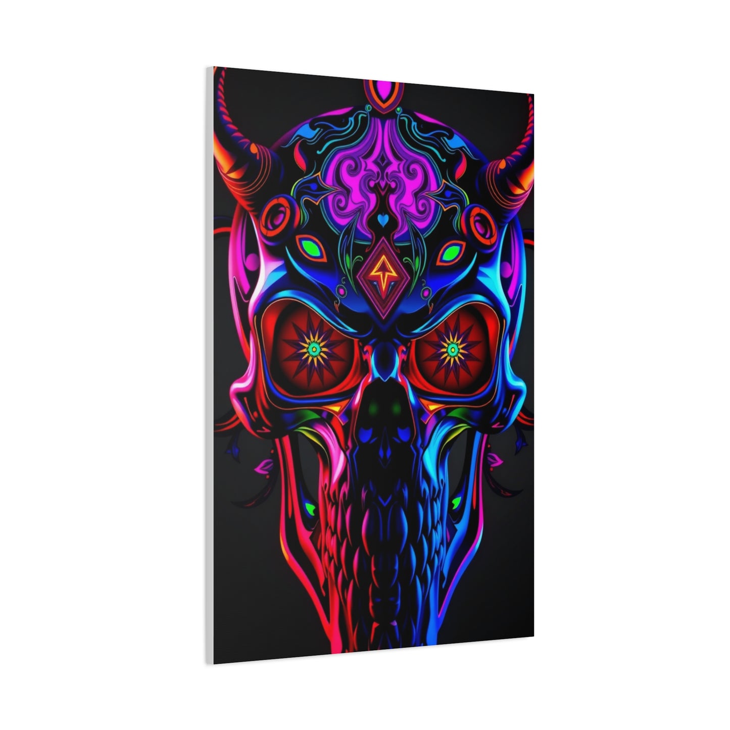 Trance Skull Elegance Wall Art & Canvas Print