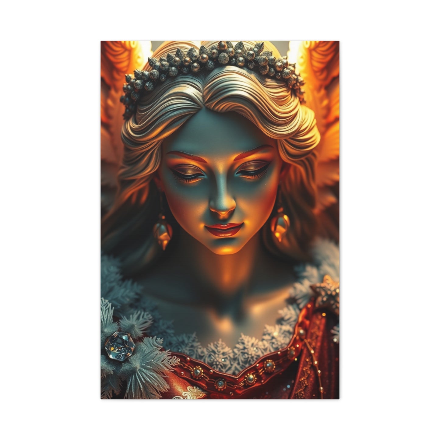 Supreme Christmas Angel Art Collection Wall Art & Canvas Print