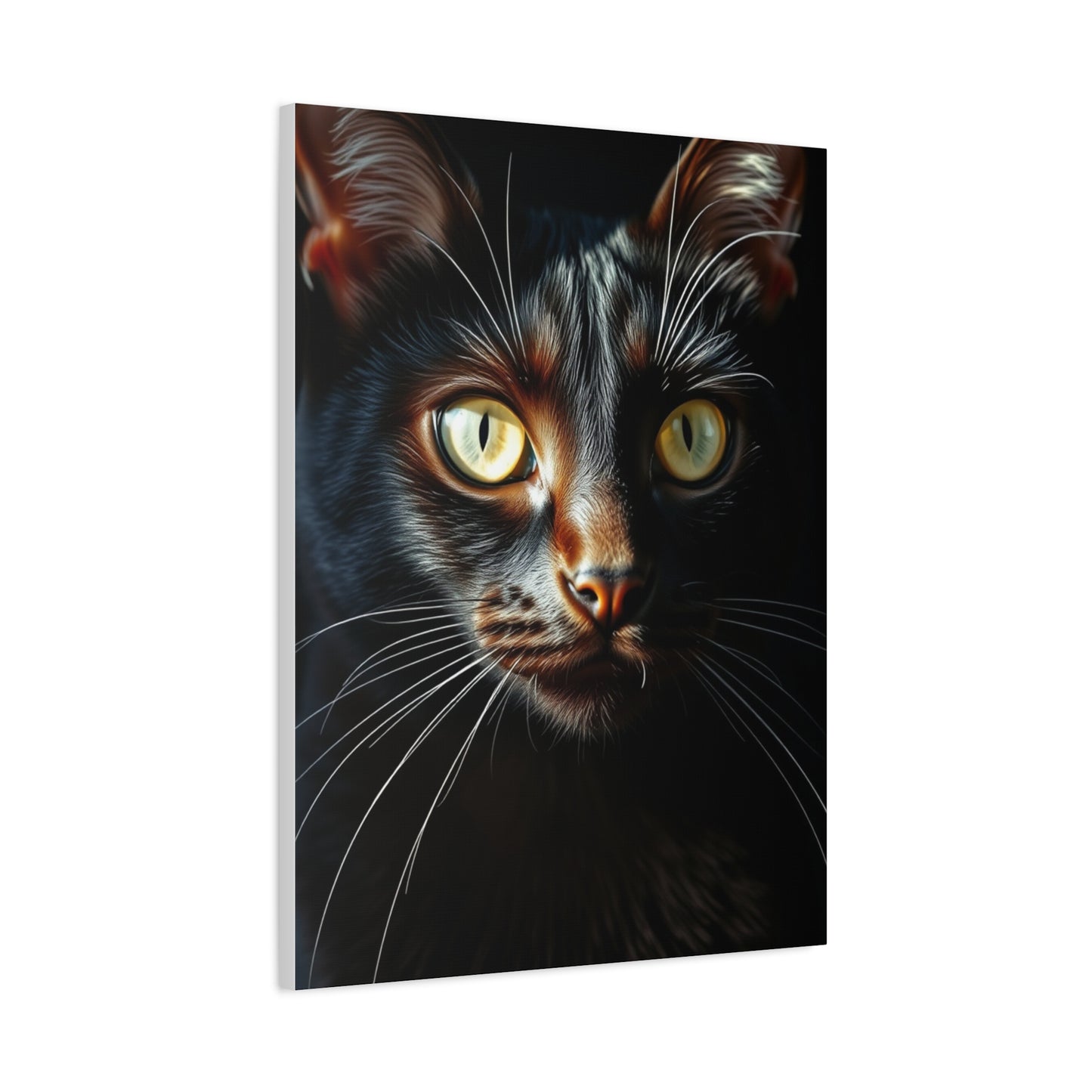 Black Cat Art Refined Canvas Wall Art & Canvas Print