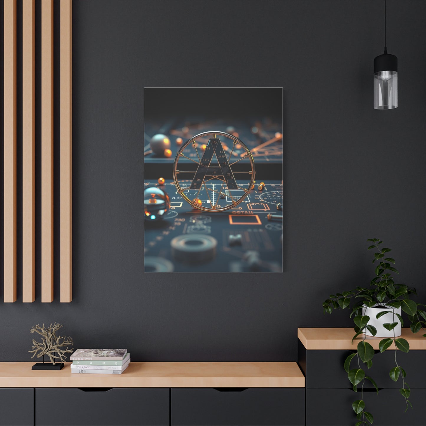 Mathematics Art Luxury Canvas Wall Art & Canvas Print