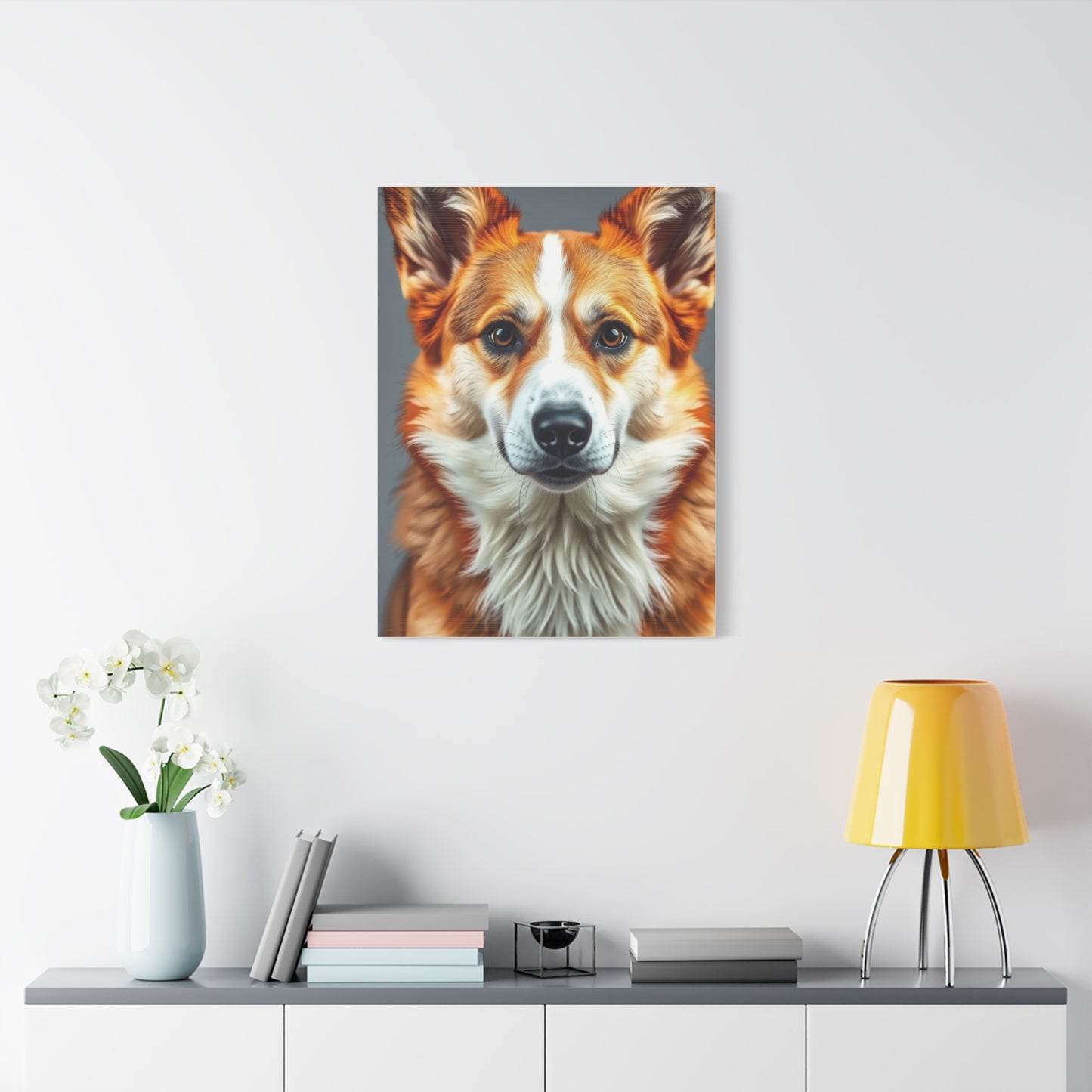 Masterpiece Corgi Dog Art Vision Wall Art & Canvas Print