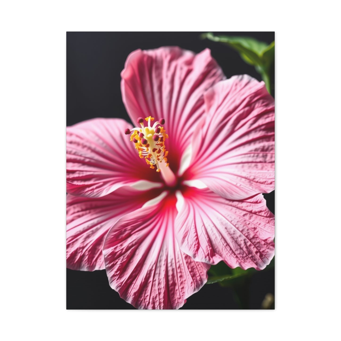 Vision Hibiscus Flower Art Art Wall Art & Canvas Print