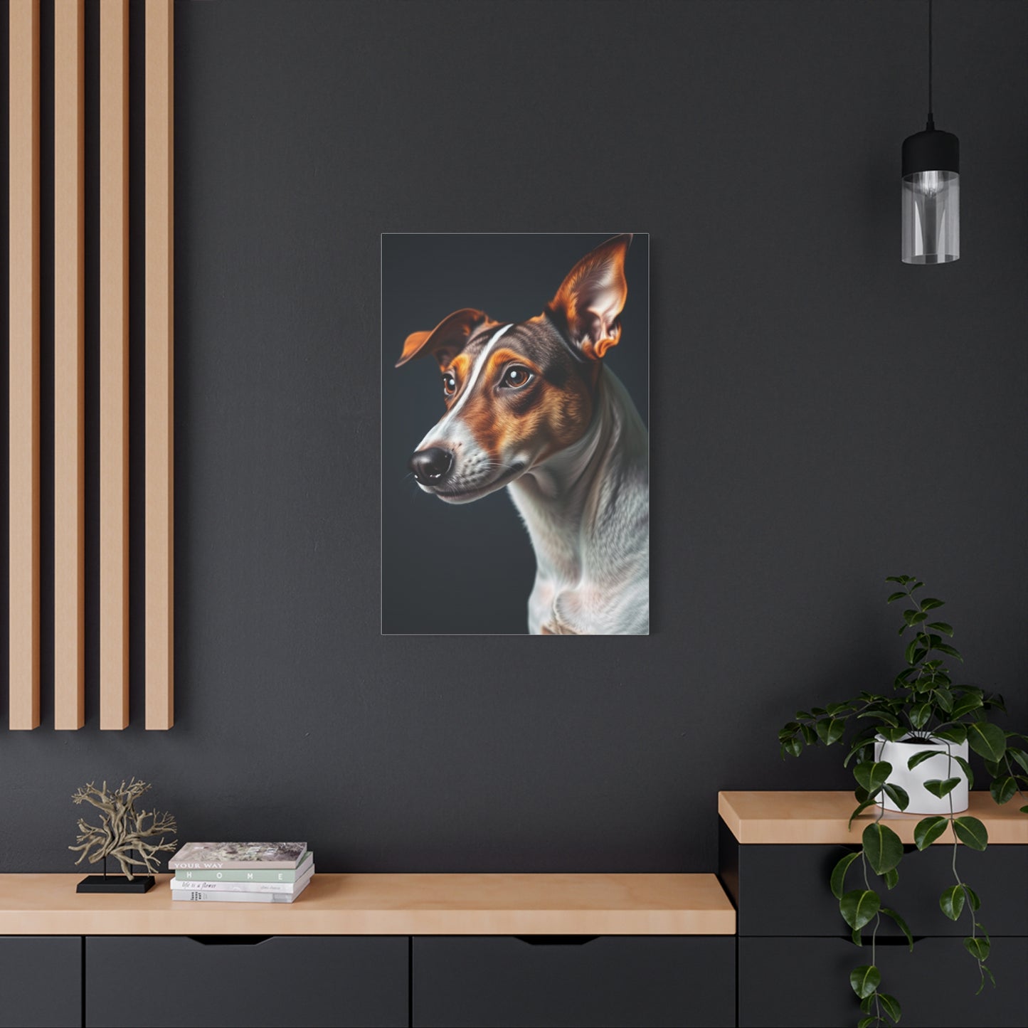 Vision Jack Russell Terrier Art Art Wall Art & Canvas Print